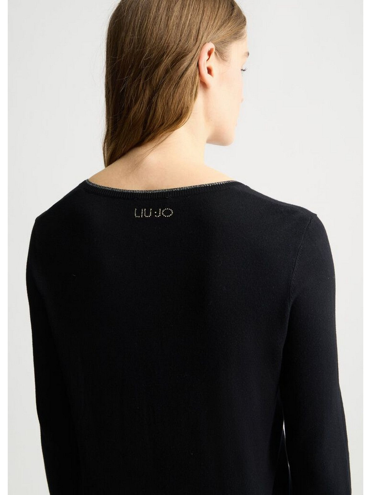 LIU JO WHITE Cardigan Donna  WXX056MS49I 22222 NERO