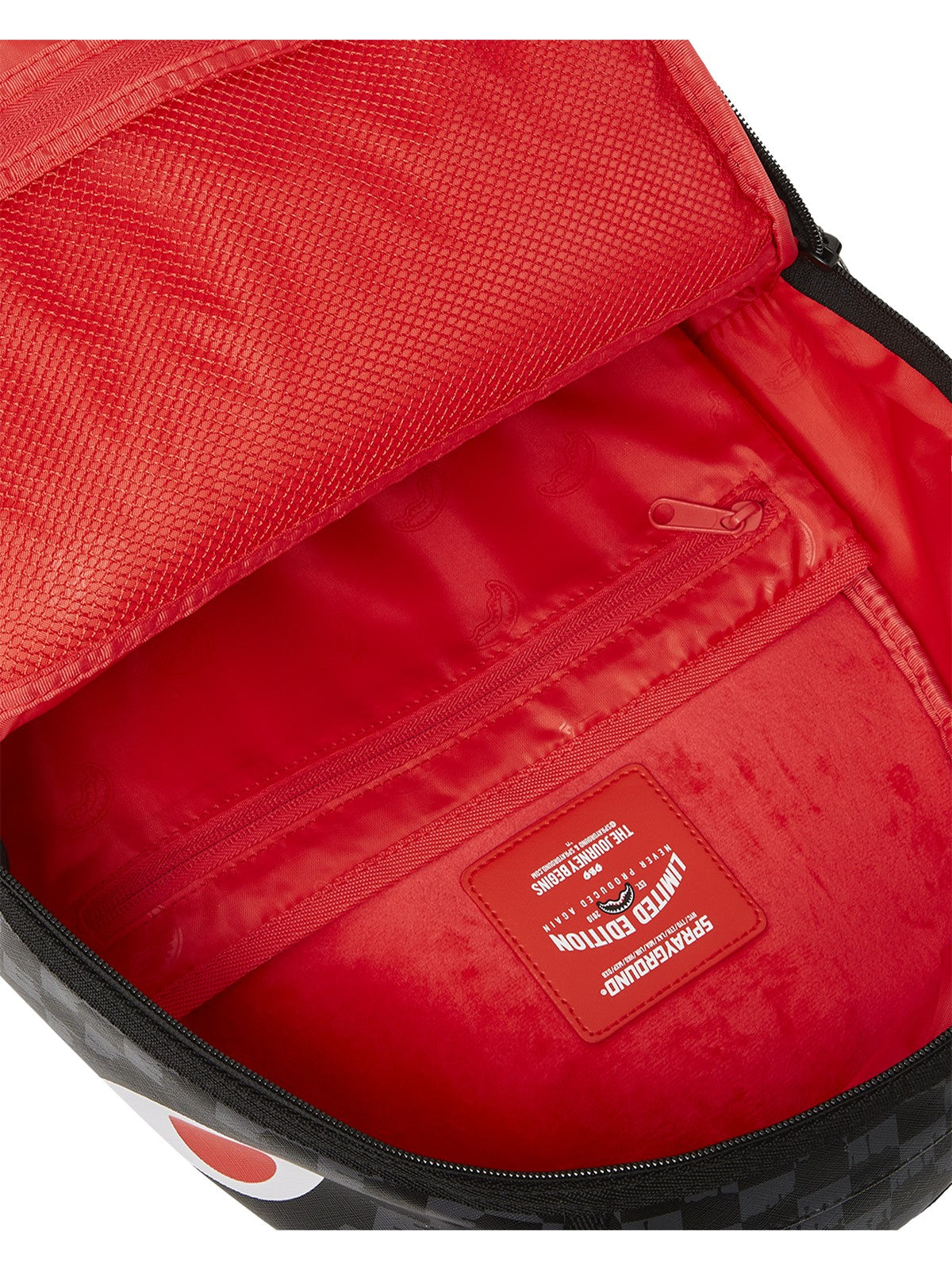 SPRAYGROUND Zaino Uomo DRIP CHECK SHARK 910B6020NSZ Nero gioboutiqueweb