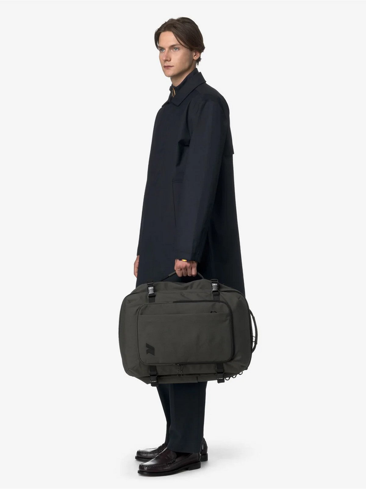 K-WAY Zaino Unisex adulto SALOME K5123WW WMR GREEN BLACKISH