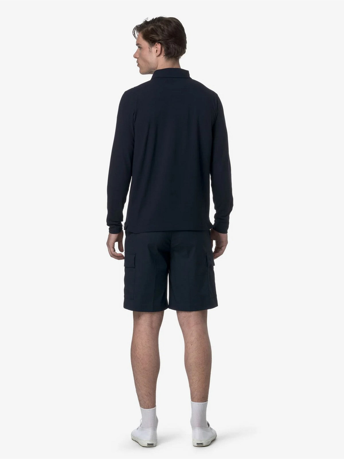 K-WAY Pantalone Uomo SERJE TWILL TECH K6133NW K89 BLUE DEPTH gioboutiqueweb