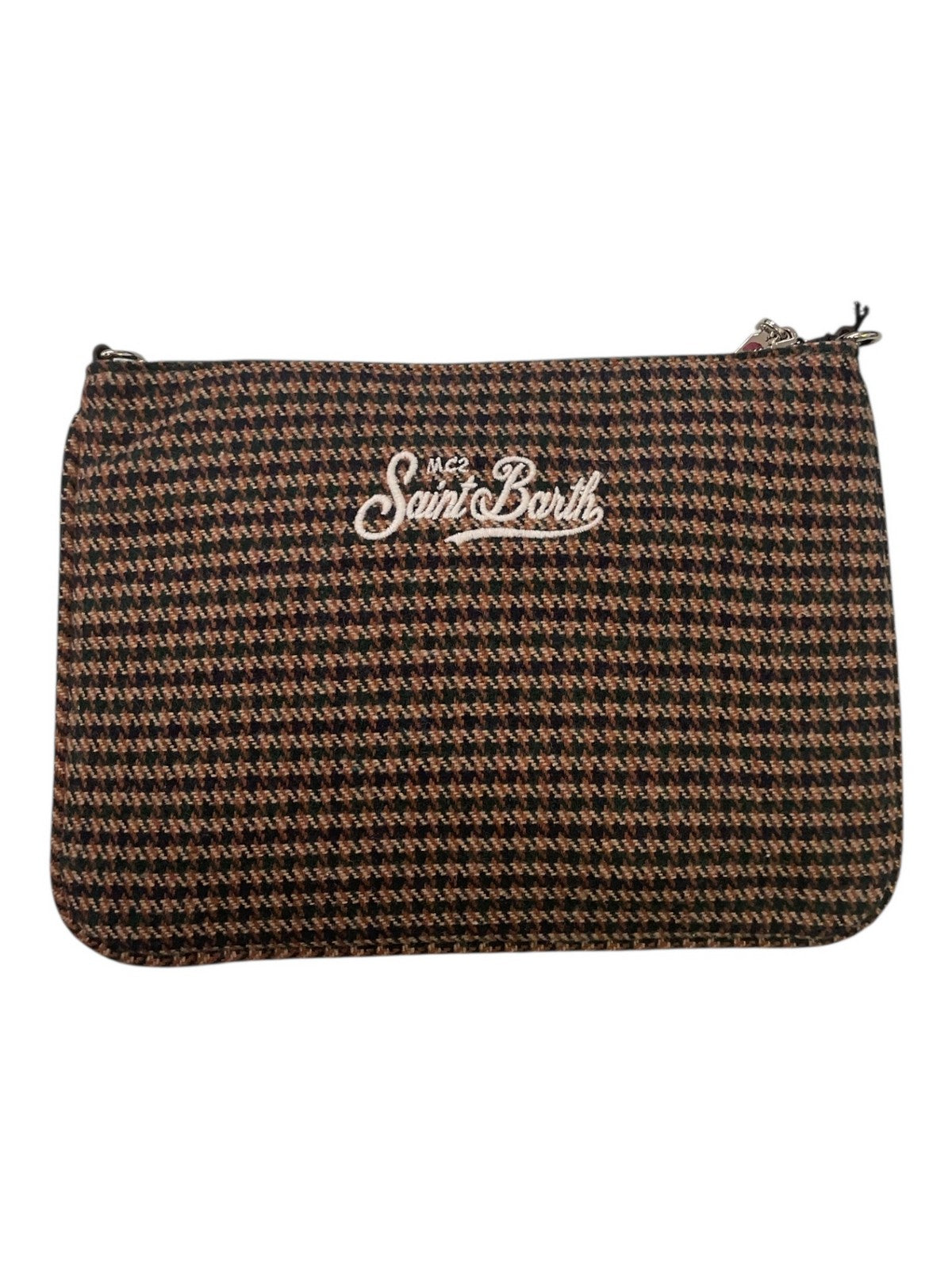 MC2 SAINT BARTH Pochette Donna  PARISIENNE WOOL 01358I PIED DE POULE SOFT 5161 EMB
