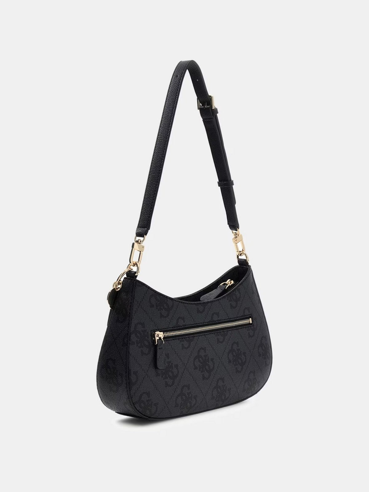 GUESS Borsa Donna NOELLE II TOP ZIP SHOULDER BAG HWSO96 72180 CLO COAL LOGO