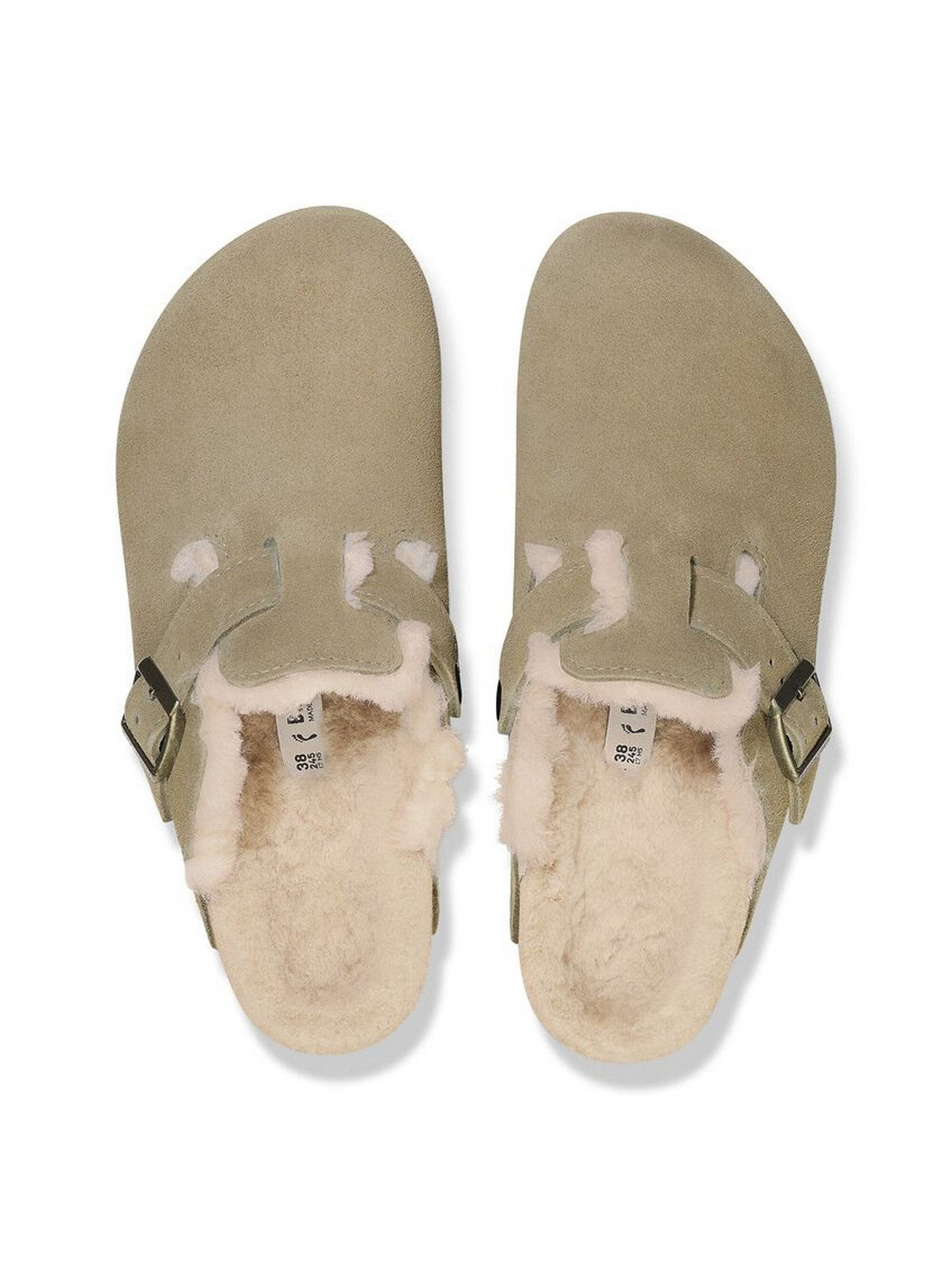 Birkenstock Ciabatta Donna Boston Habana 1028299 Beige