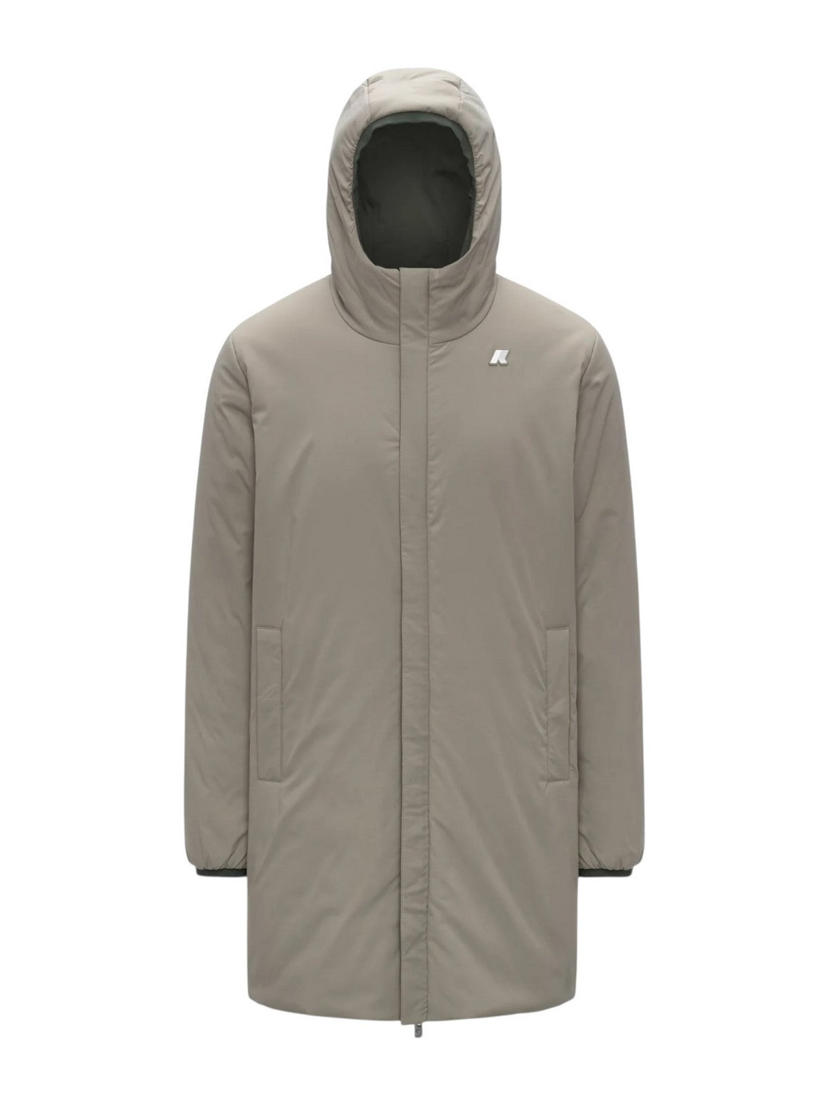 K-WAY Giubbino Uomo JACOB ST WARM DOUBLE K6128WW B2P GREEN BLACKISH  - Gr