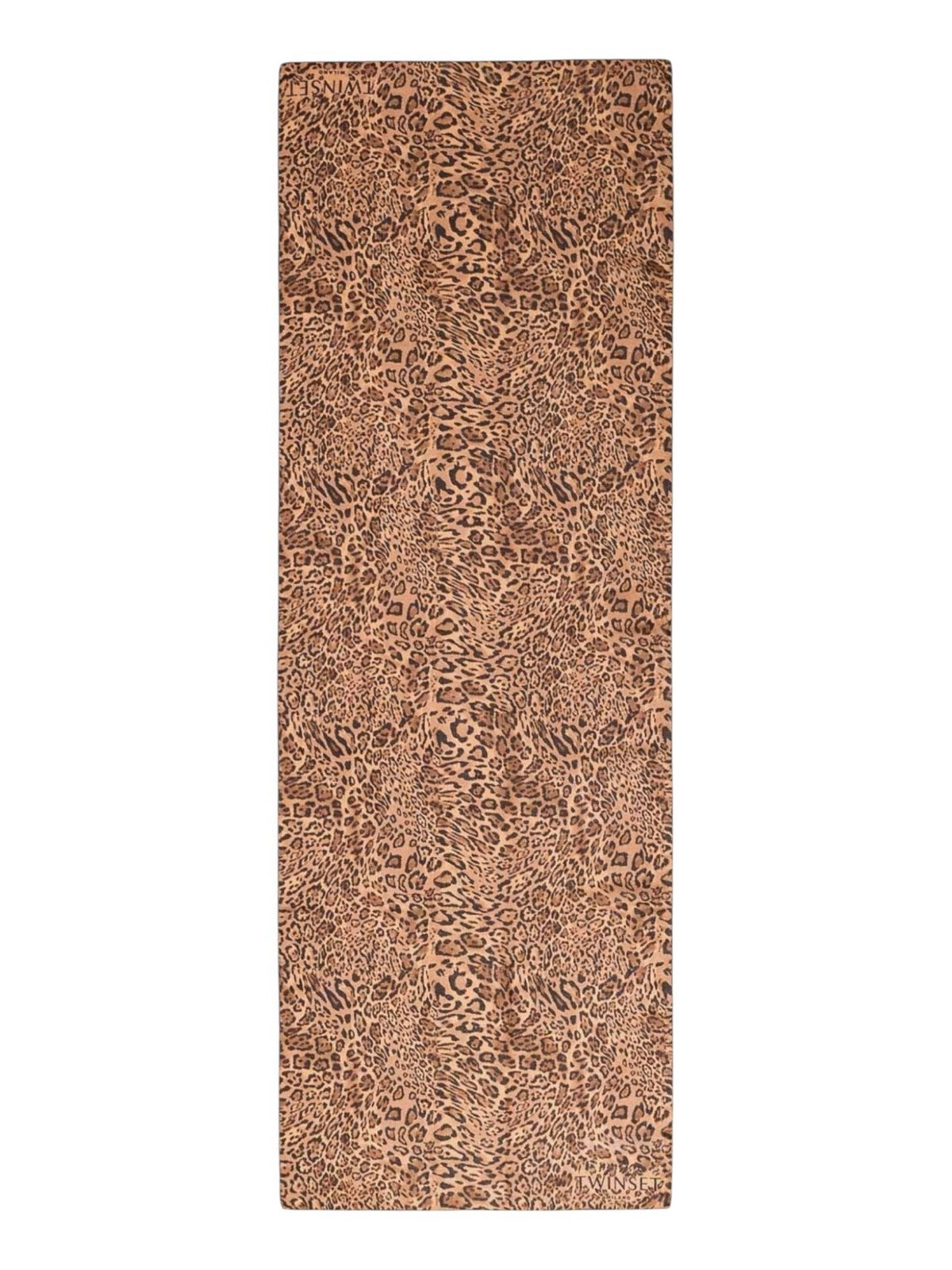 TWINSET Stola Donna SPOTTED PRINT SCARF 252TA4610 12737 ST.ANIMALIER COFFEE/LAND