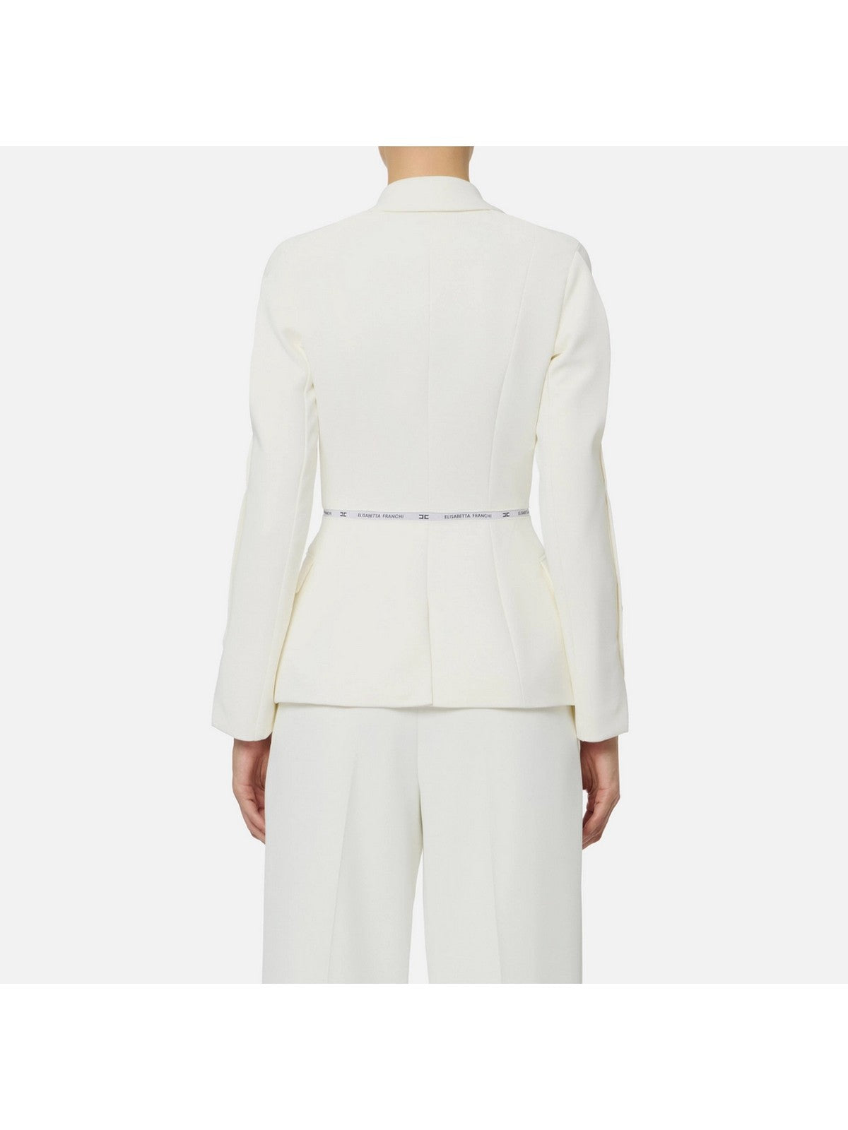 ELISABETTA FRANCHI Giacca Donna  GI17156E2 360 Avorio gioboutiqueweb