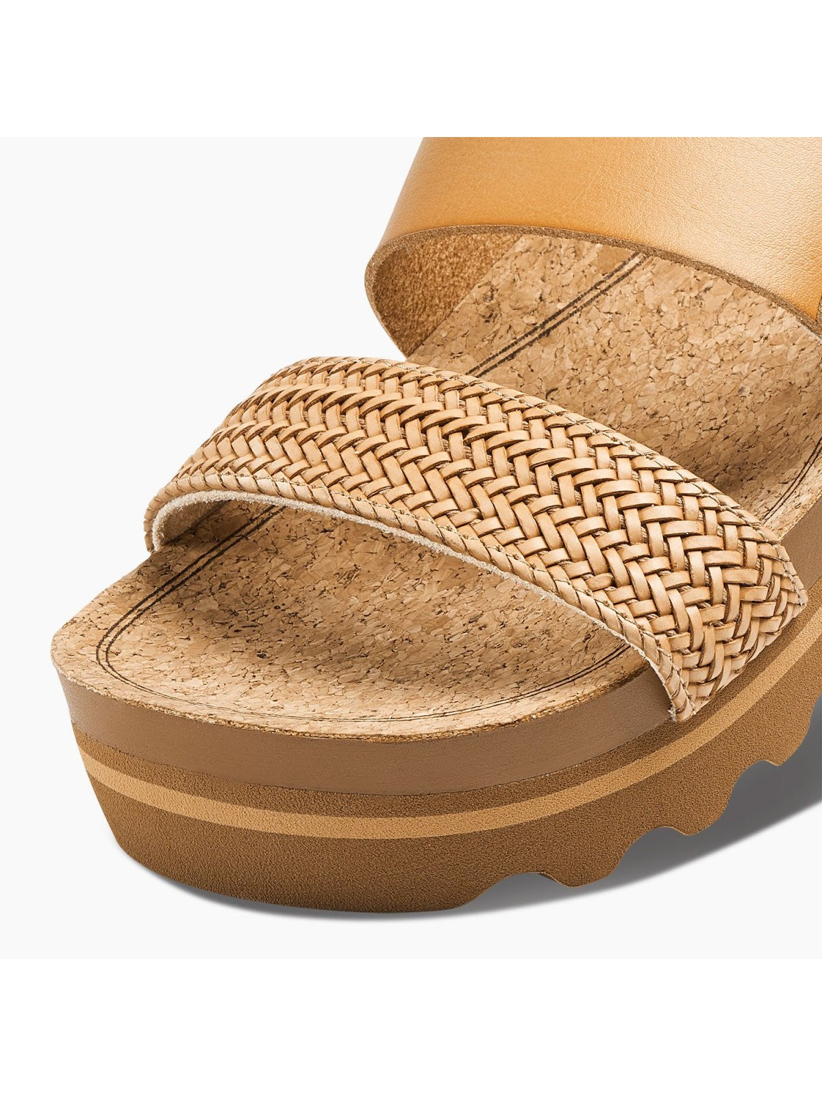 REEF Ciabatta Donna Cushion Vista Hi RF.CUSHVISTAHI CI9863 NATURAL BRAID