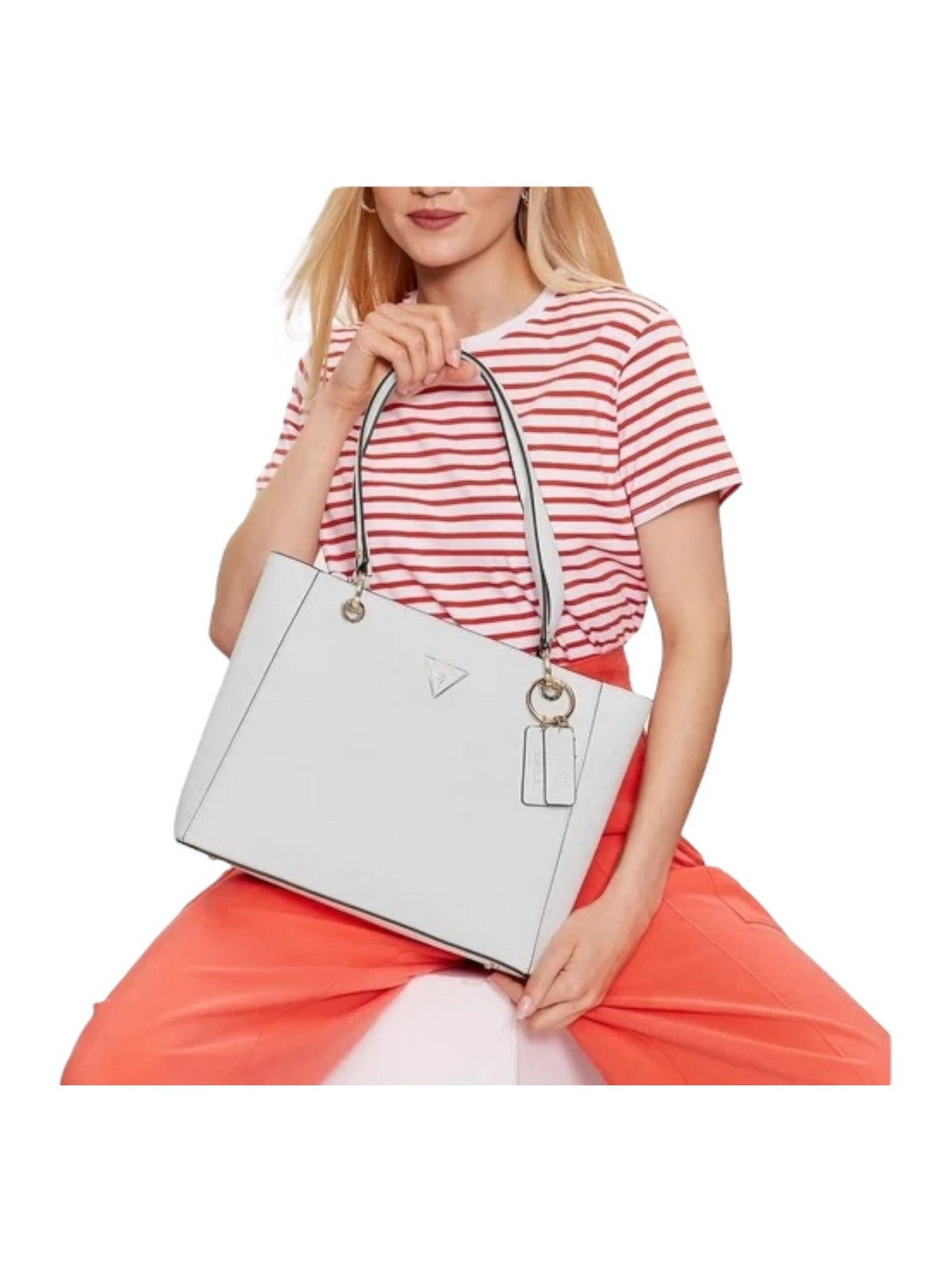 GUESS Sac à main pour femme HWZG78 79250 WHI Blanc