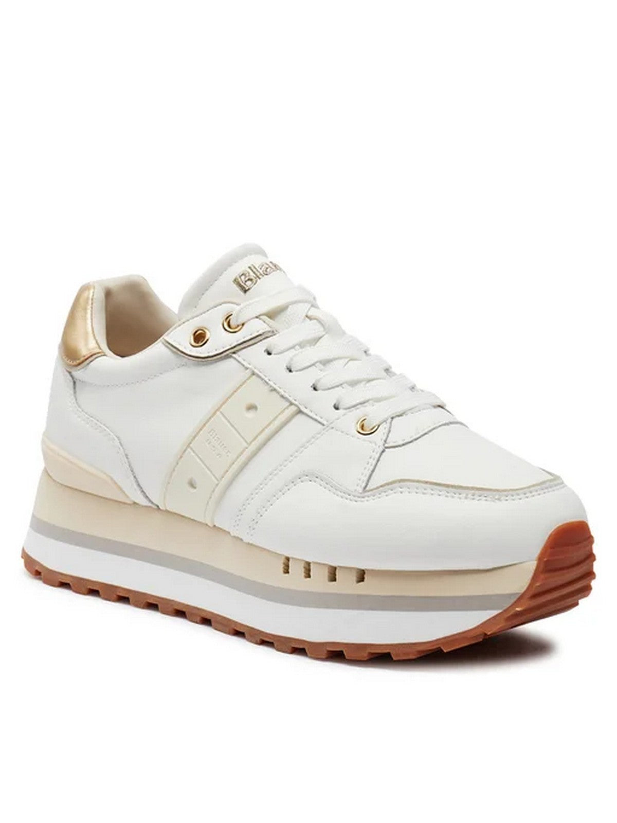 Blauer Sneaker Woman EPPS01 S4EPPS01/LEA WHI Bianco