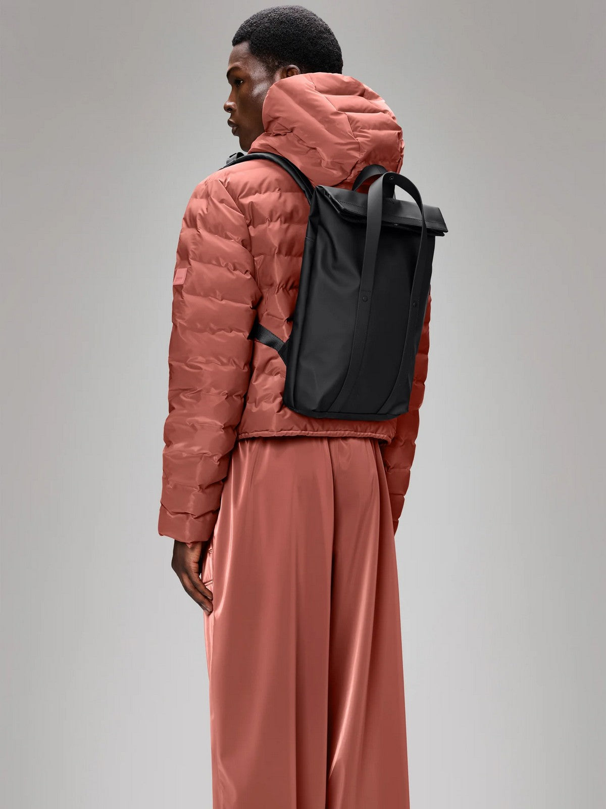 RAINS Zaino Unisex adulto 2 Way Tote Backpack Mini W3 12780 01 Black BLACK