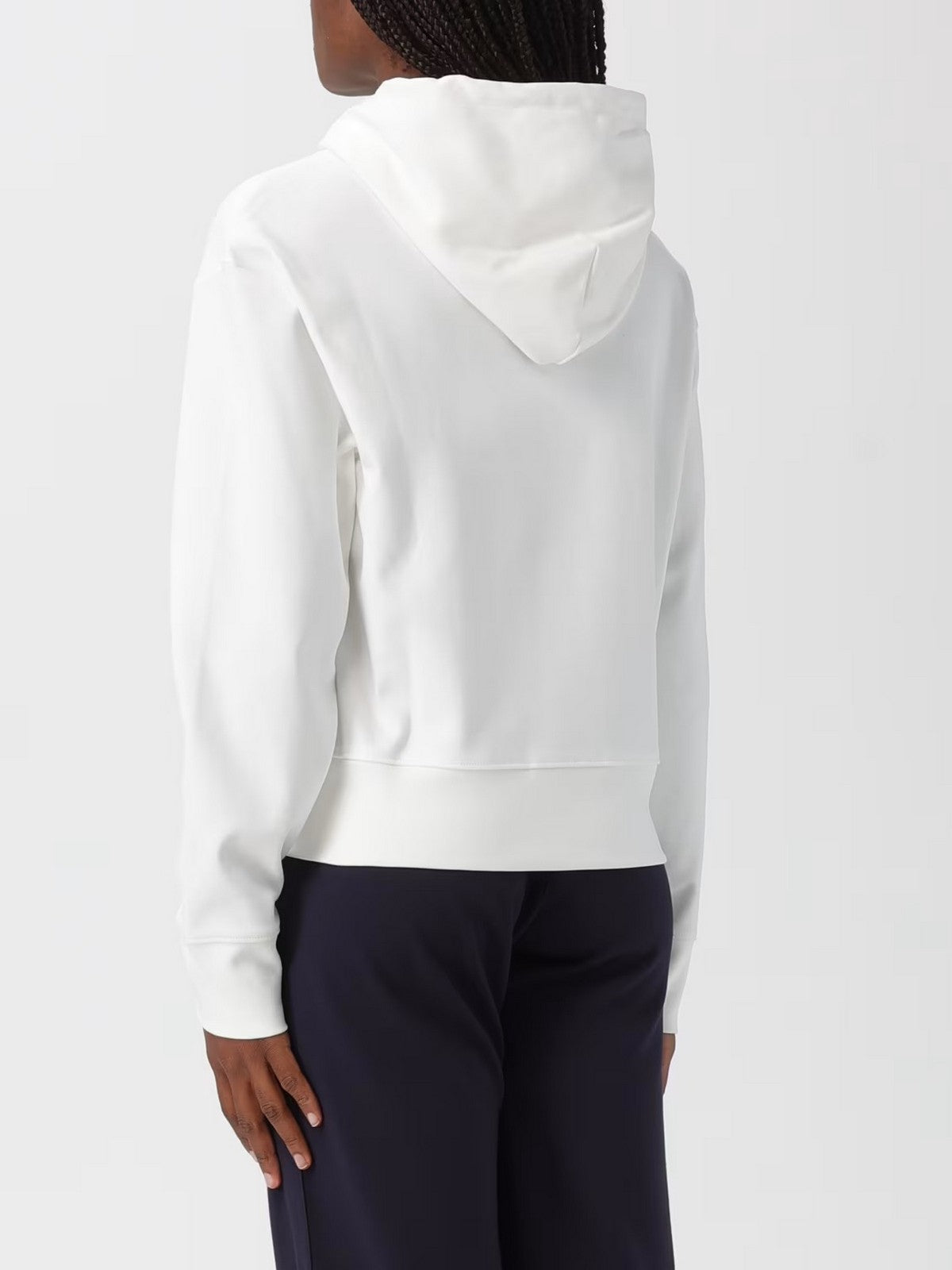 BLAUER Felpa Donna FAYETTE 25WBLDF08236 007301 102 BIANCO NEVE