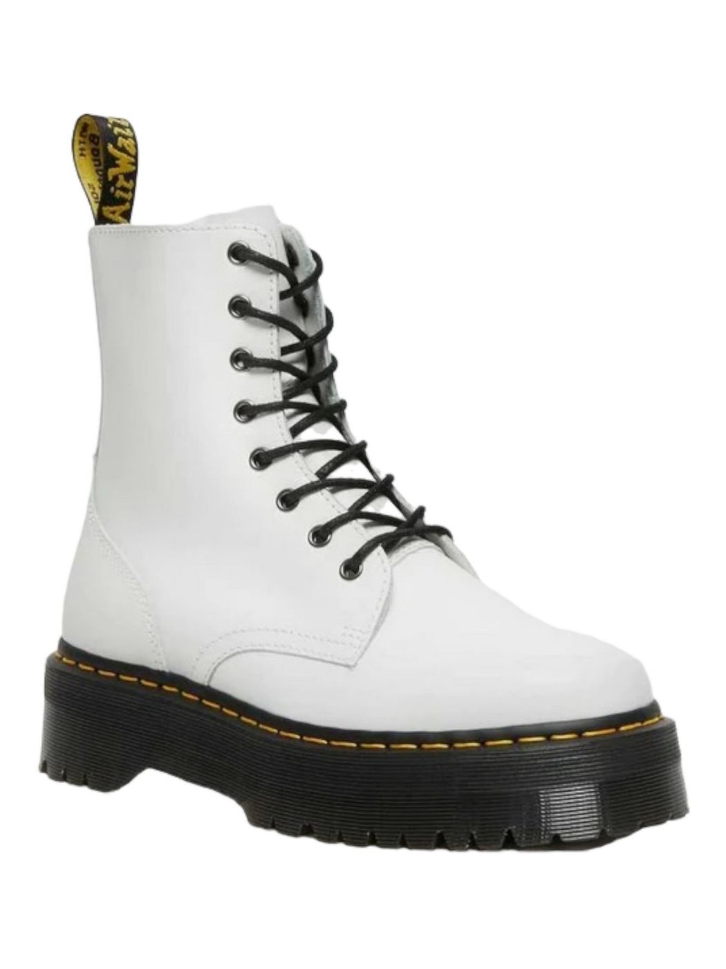 Dr. Martens Stiefel und Boots Frau Jadon poliert 15265100 Weiß