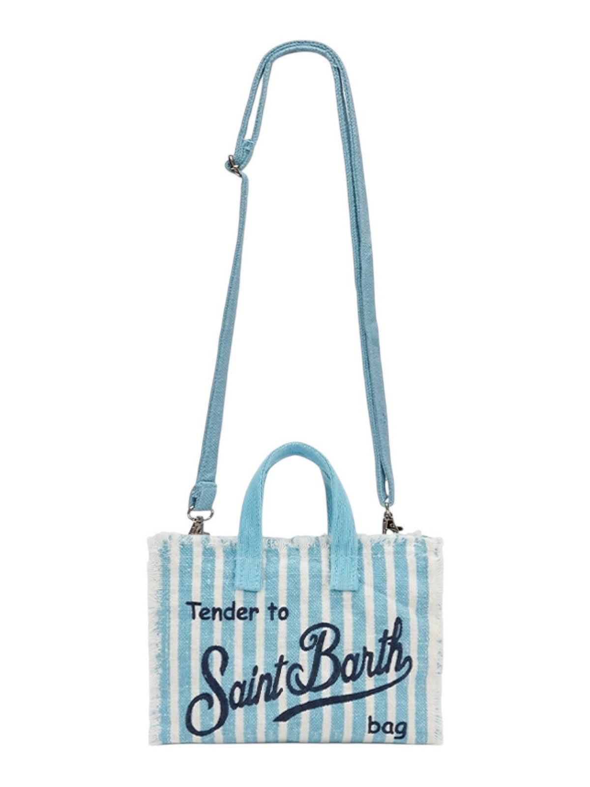 MC2 SAINT BARTH Pochette Donna  PHONE BAG LINEN 00398L LINEN STRIPES V 31