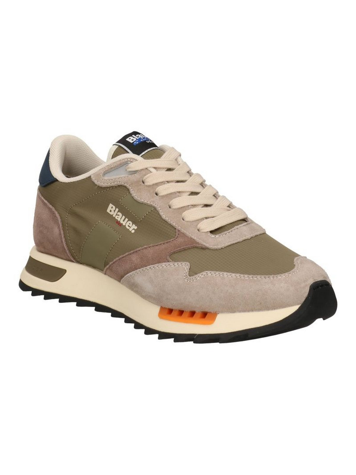 BLAUER Sneaker Uomo RYDER01 S6RYDER01/NYS BEI/MIL BEIGE/MILITARY
