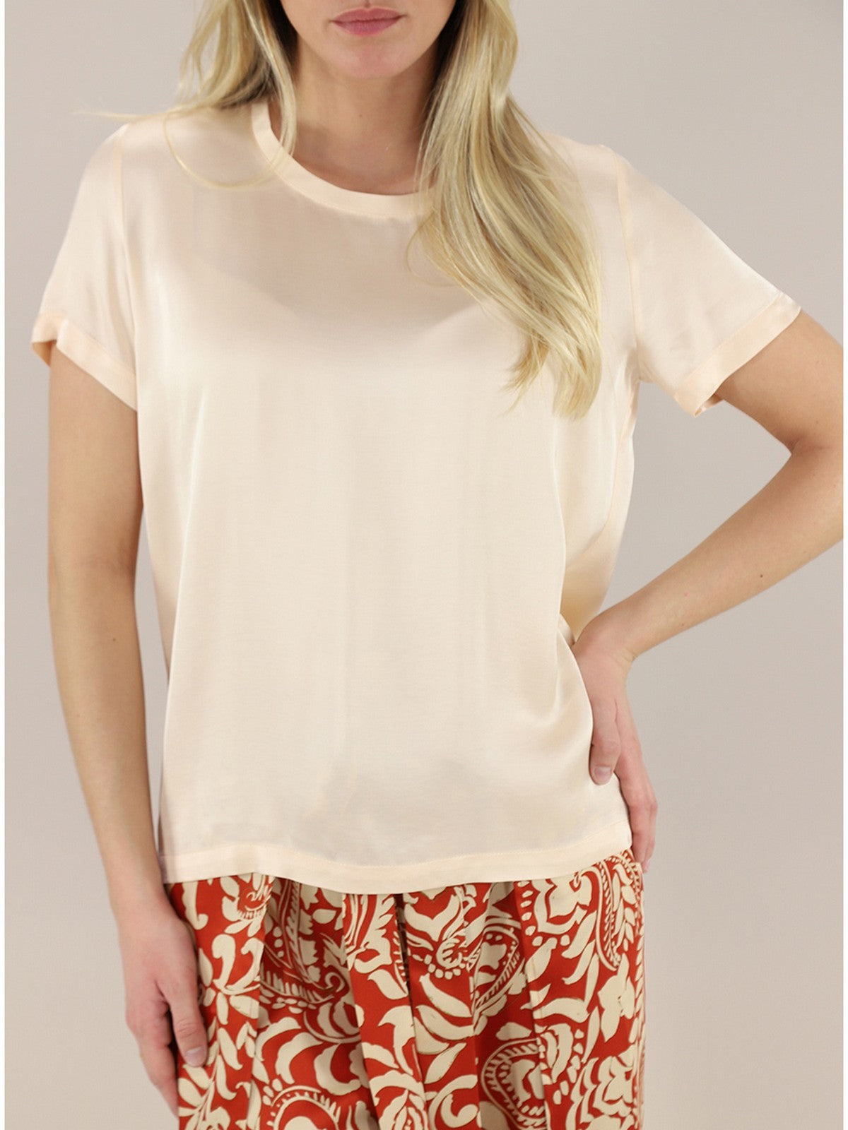 LIU JO BLACK Blusa Donna  CA5354T2571 X0659 Beige gioboutiqueweb