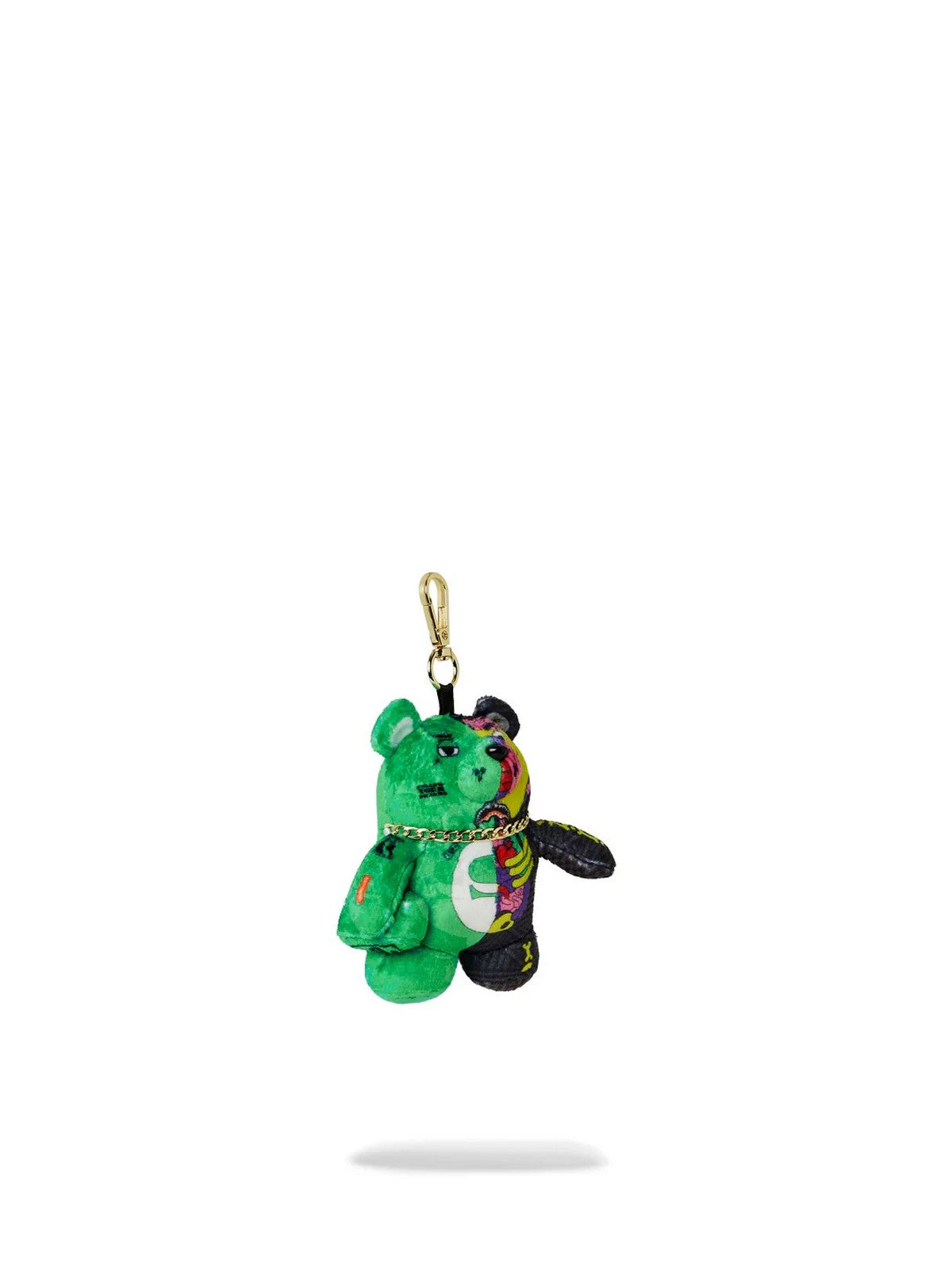 SPRAYGROUND Portachiavi Uomo YOUNG X-RAY BEAR KEYCHAIN 910K0603NSZ VERDE gioboutiqueweb