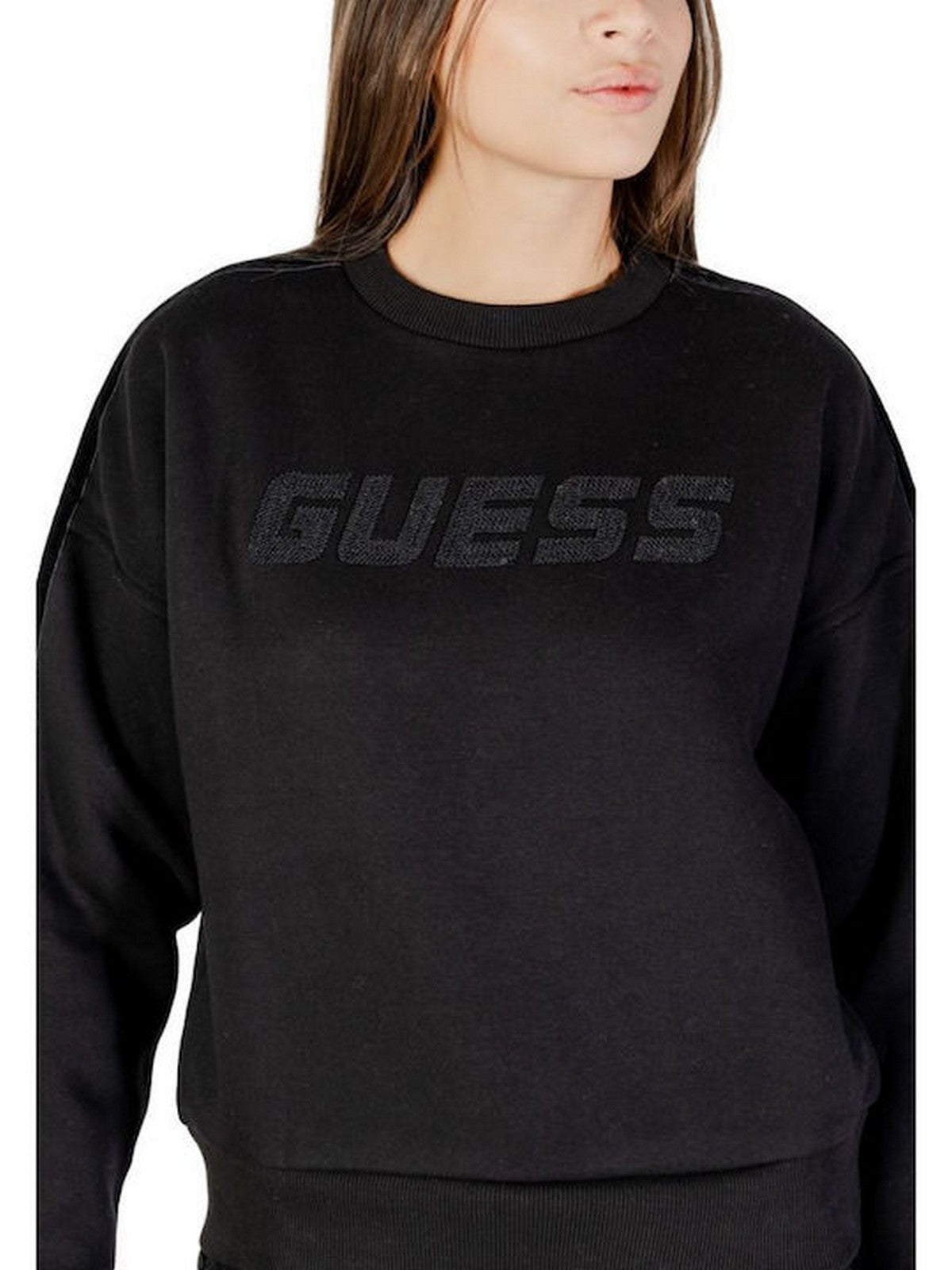 GUESS SPORT Felpa Donna  V5BQ10 KB681 JBLK Jet Black A996