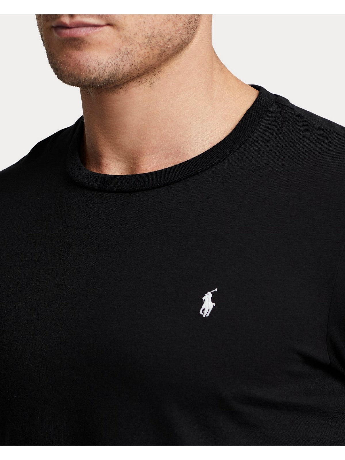 POLO RALPH LAUREN T-shirt Uomo S/S CREW-SLEEP-TOP 714844756 001 POLO BLACK