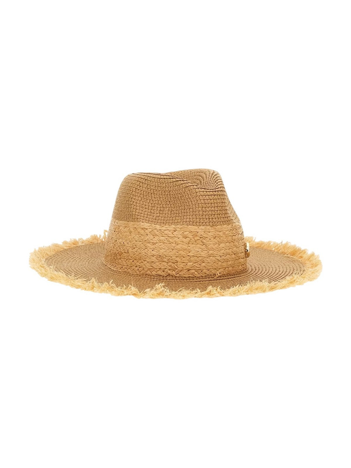 GUESS Cappello Donna OFELIA RAFFIA FEDORA HAT AW5509 POL01 NTC NATURAL COGNAC gioboutiqueweb