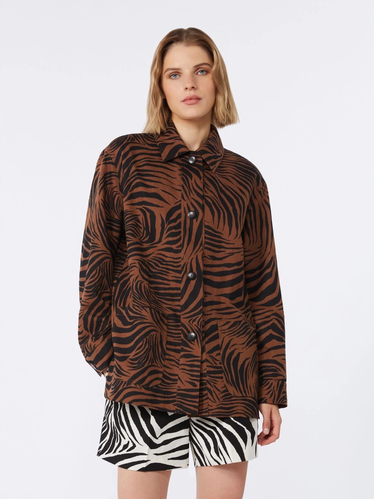 MAX MARA STUDIO Camicia Donna MSTPANINO 2616191022600 002 Marrone