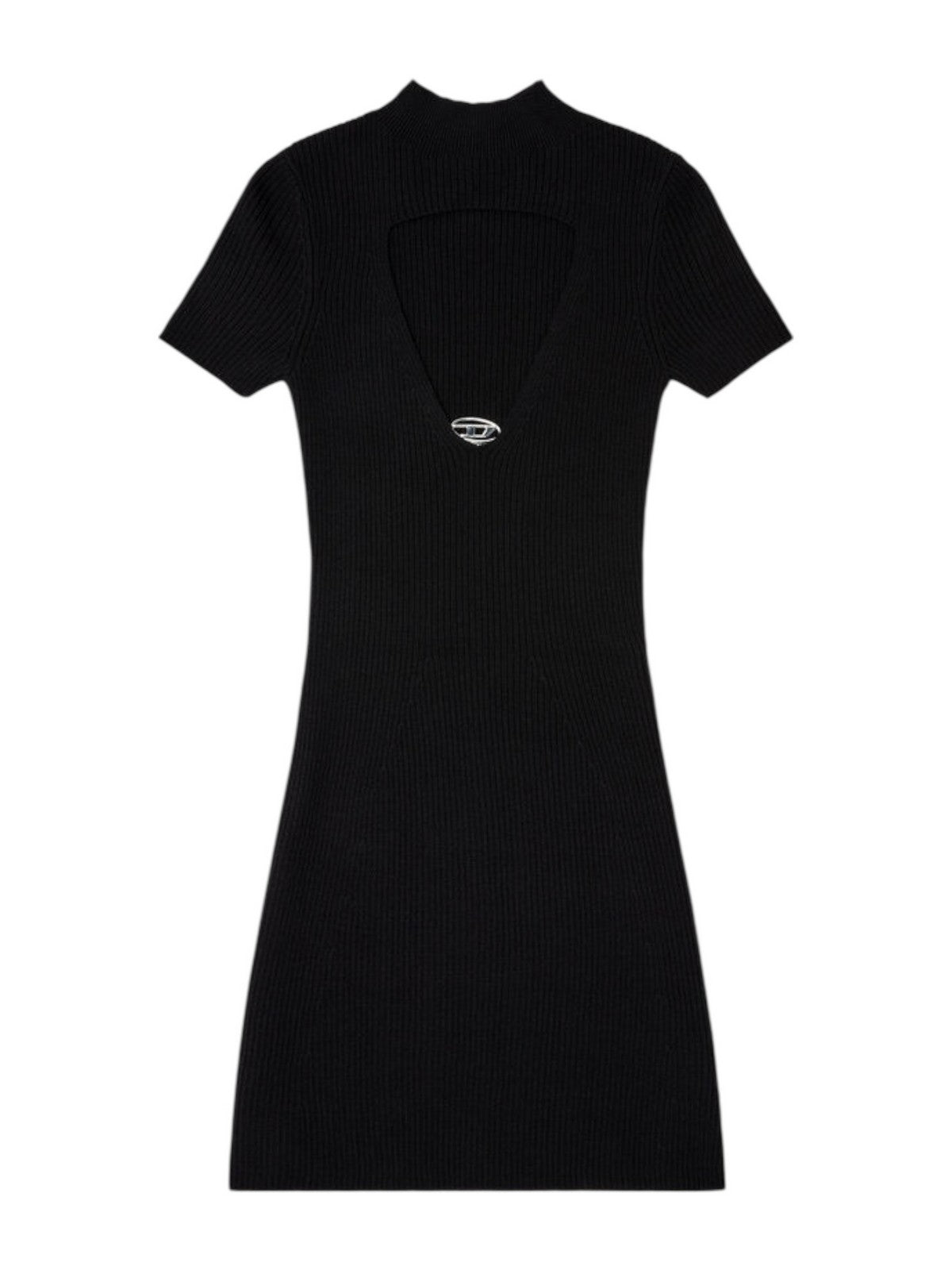 DIESEL Women's Dress M-OLYMPE DRESS A21400 0PLBF 9XX 001 - BLACK