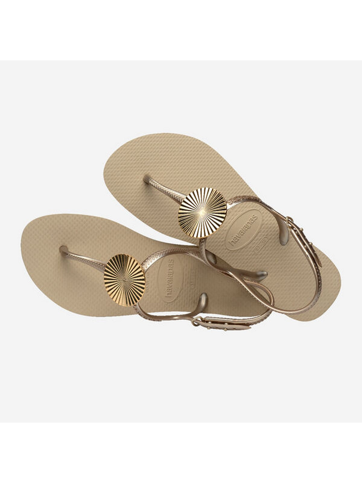 HAVAIANAS Infradito Donna Hav. Twist Metal 4148924.0154 Beige gioboutiqueweb