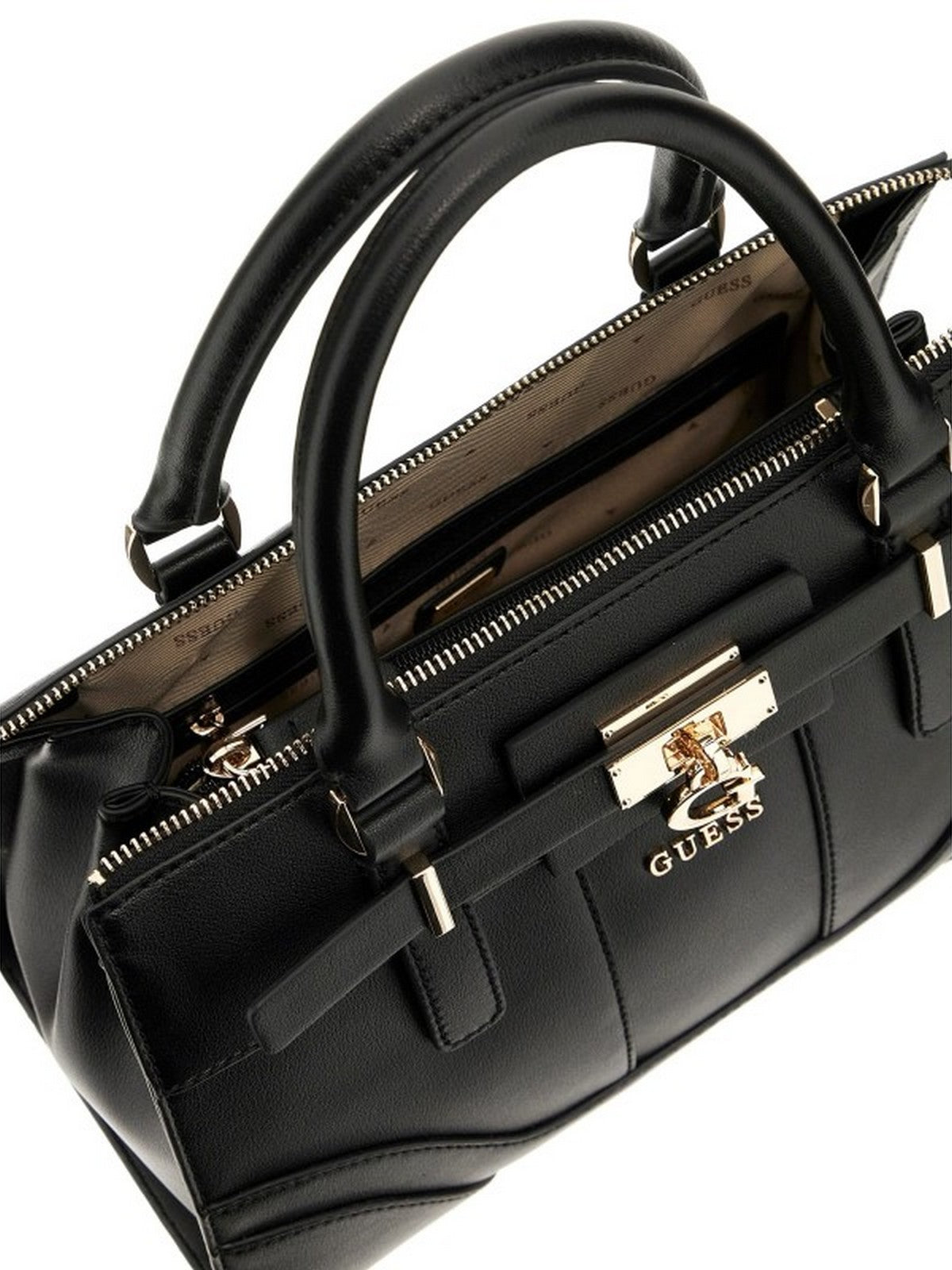 GUESS Borsa Donna GREYSON II SMALL SATCHEL HWBG92 06050 BLA BLACK