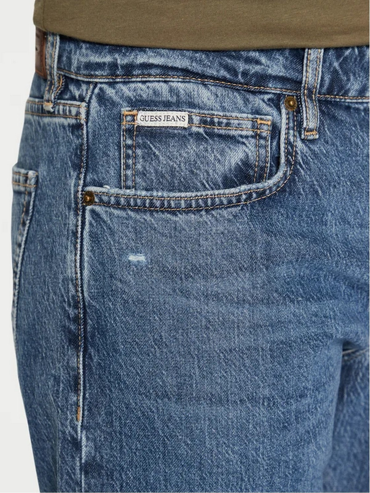 GUESS Jeans Uomo GJ G16 STRAIGHT M5RA1B D5M52 GDIS GJ DISTRESSED MEDIUM gioboutiqueweb