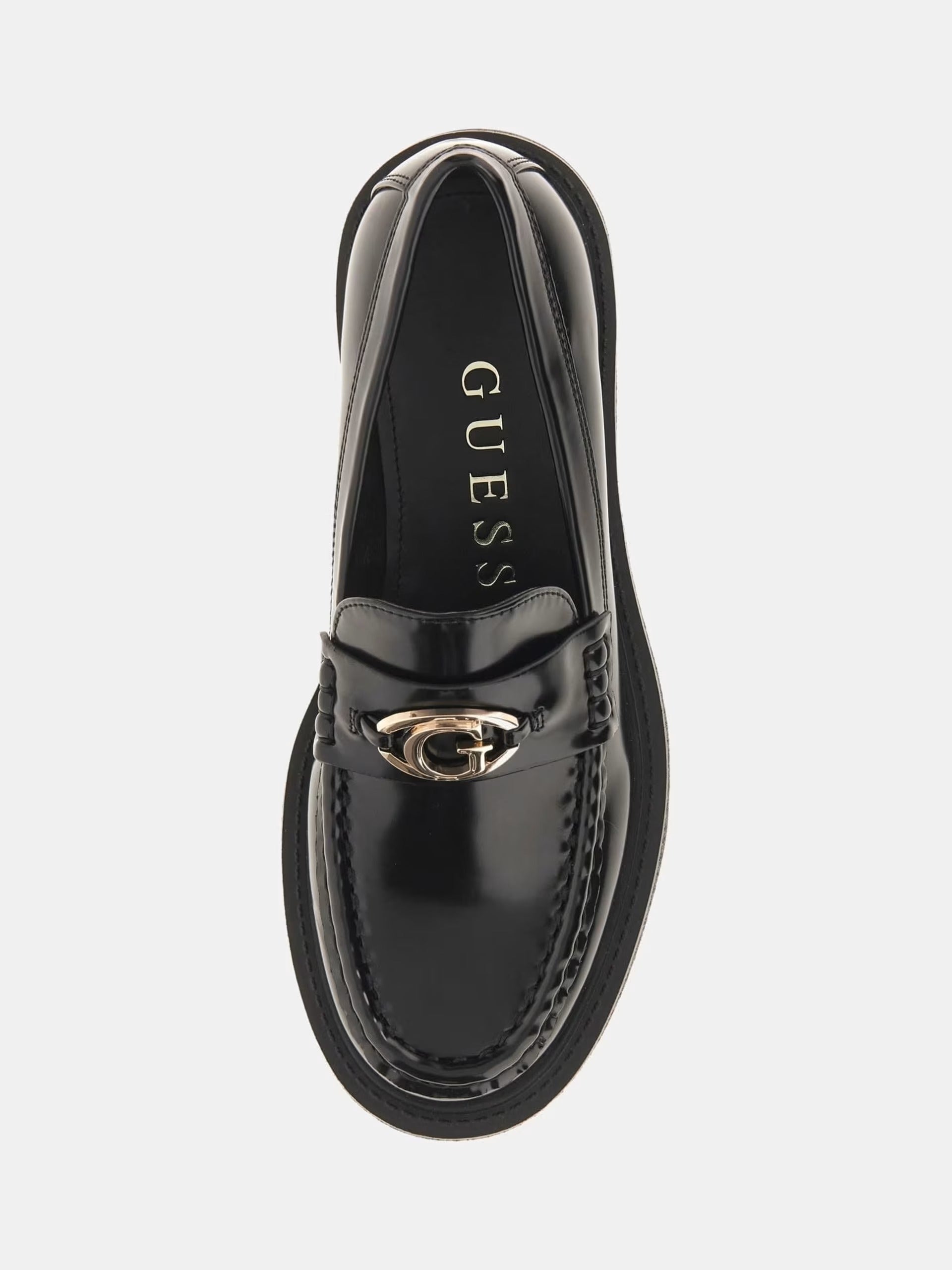 GUESS Mocassino Donna YANIKA FLTYNK ELE14 BLACK BLACK