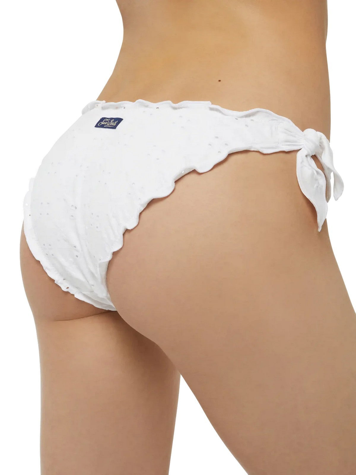 MC2 SAINT BARTH Costume da bagno Donna  MOON 01353H FLOWER EMBROIDERY 01 gioboutiqueweb