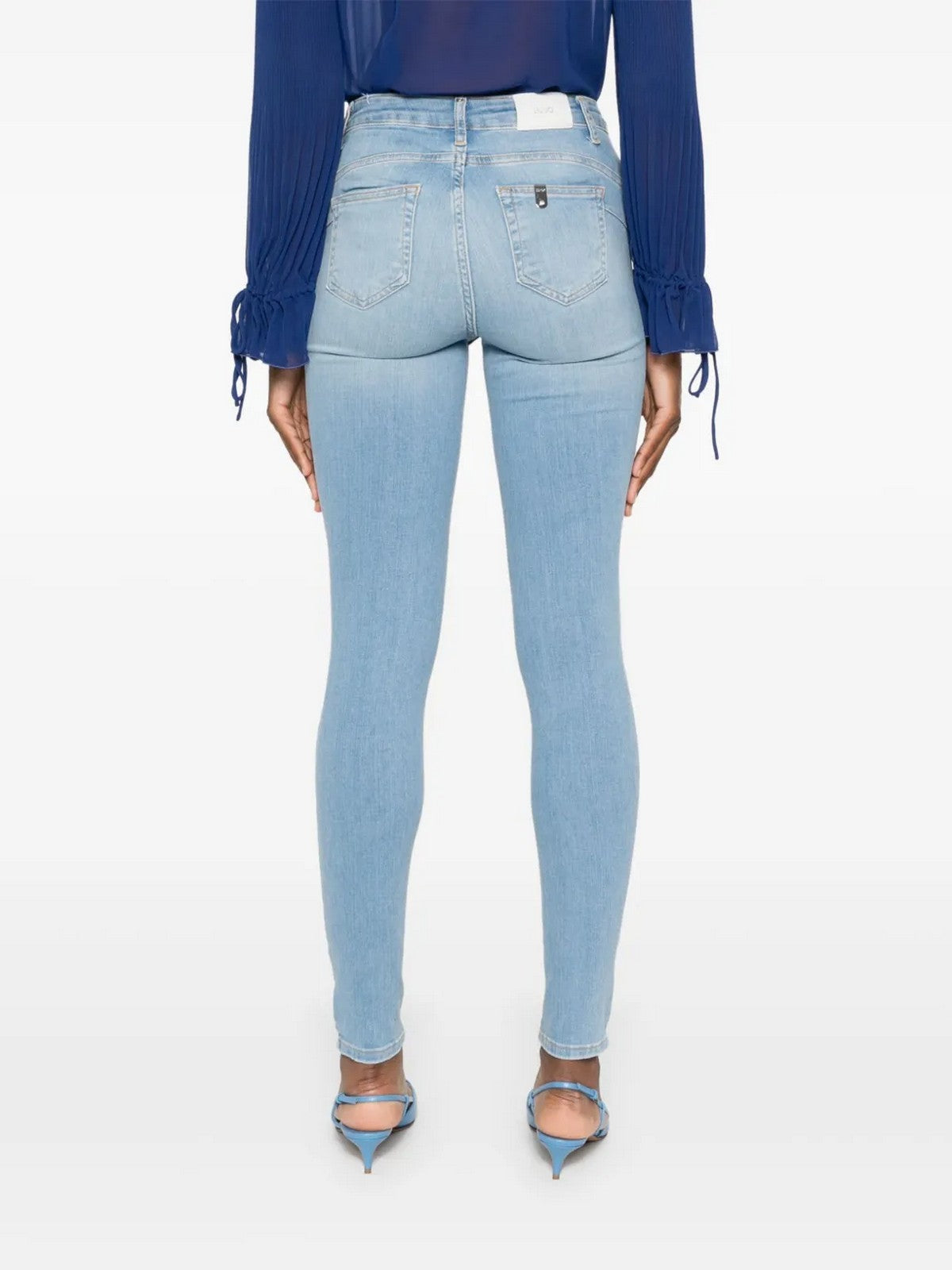 LIU JO BLUE DENIM Jeans Donna  UXX037D4811 78483 Blu gioboutiqueweb