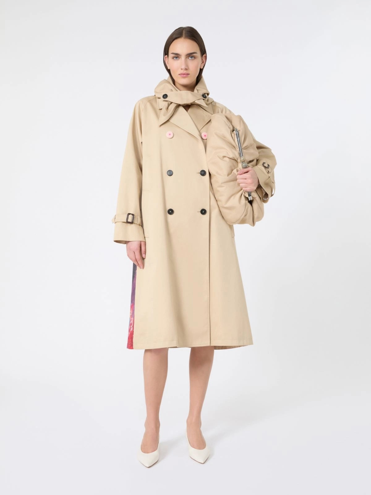MAX MARA WEEKEND Trench Donna WKSNINFA 2615021016600 001 PRUGNA