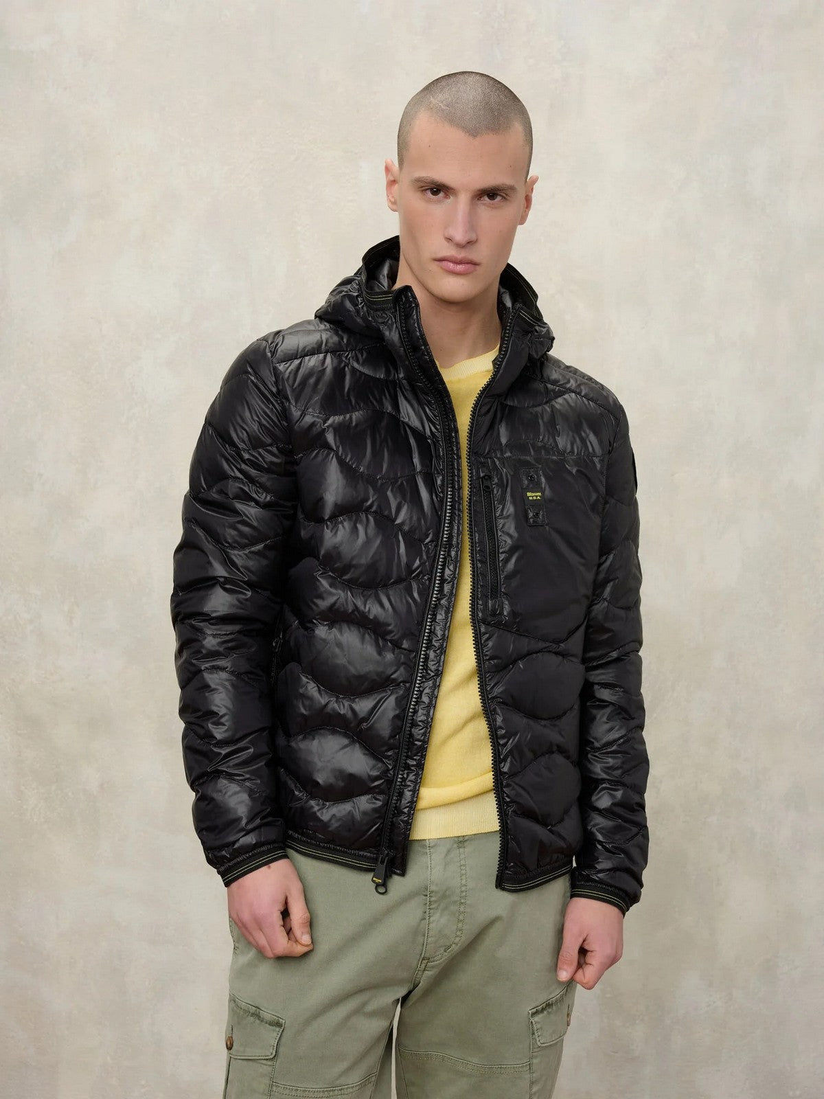 BLAUER Piumino Uomo WAVE 26SBLUC03177 006719 999 Nero