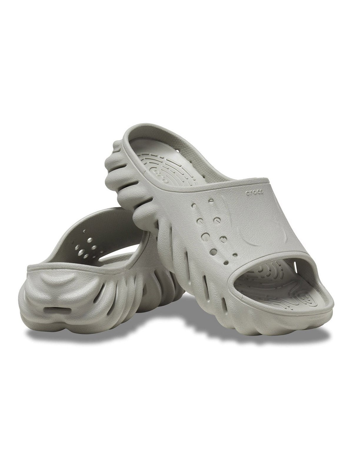 CROCS Pantoufle Mixte adulte Echo slide 208170 1LM Gris