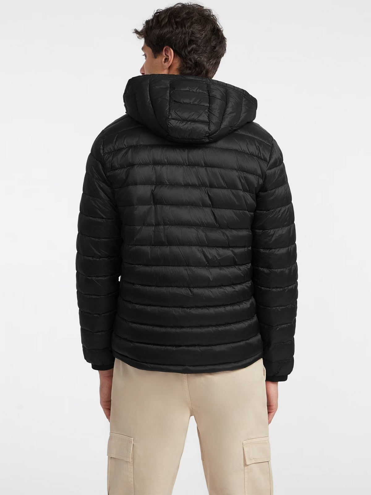 Vermutlich erraten Piumino Männer GJ Kapuzenpuffer M4yl99 WG922 JBLK Schwarz