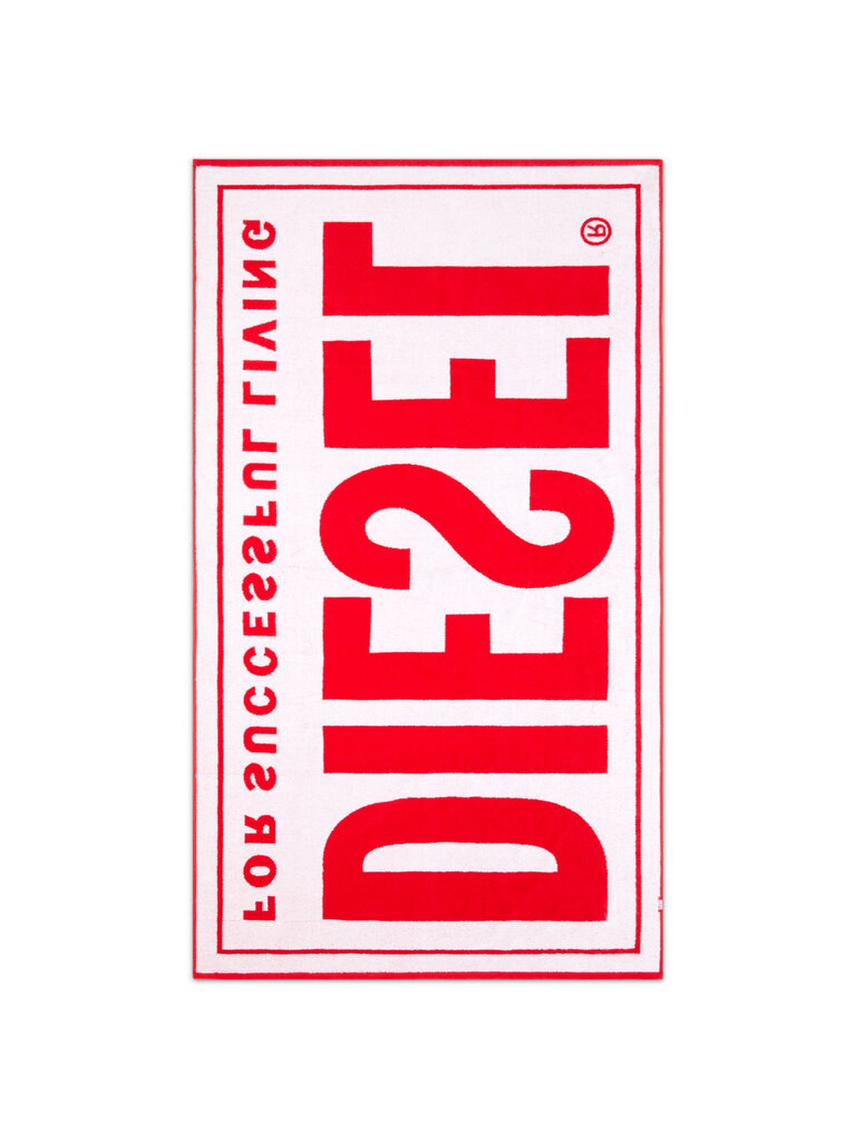 DIESEL Telo mare Uomo BMT-HELLERI ASCIUGAMANO 00CG4K 0JHAT E2096 Rosso