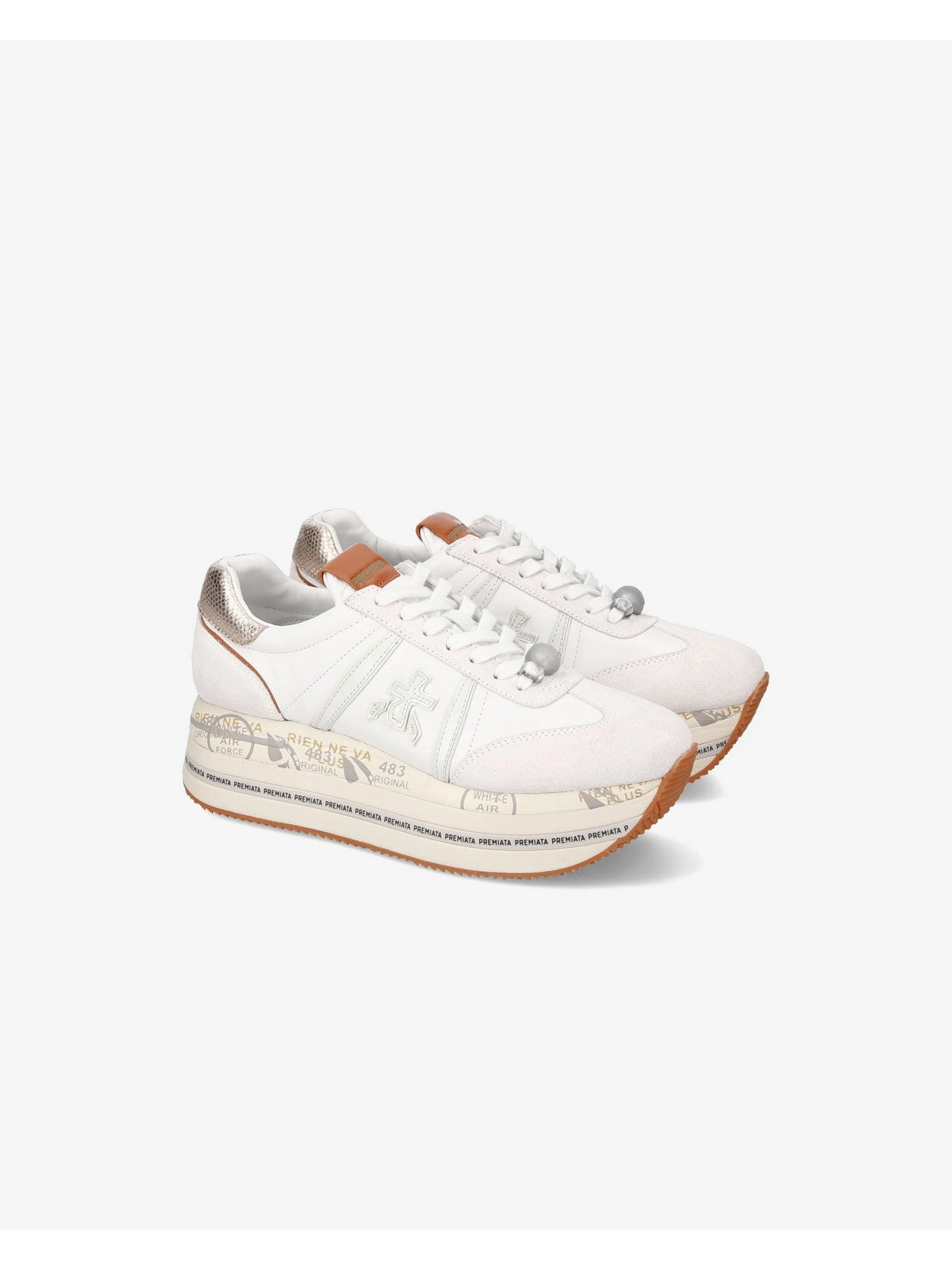 PREMIATA Sneaker Donna  BETH VAR 7037 Bianco