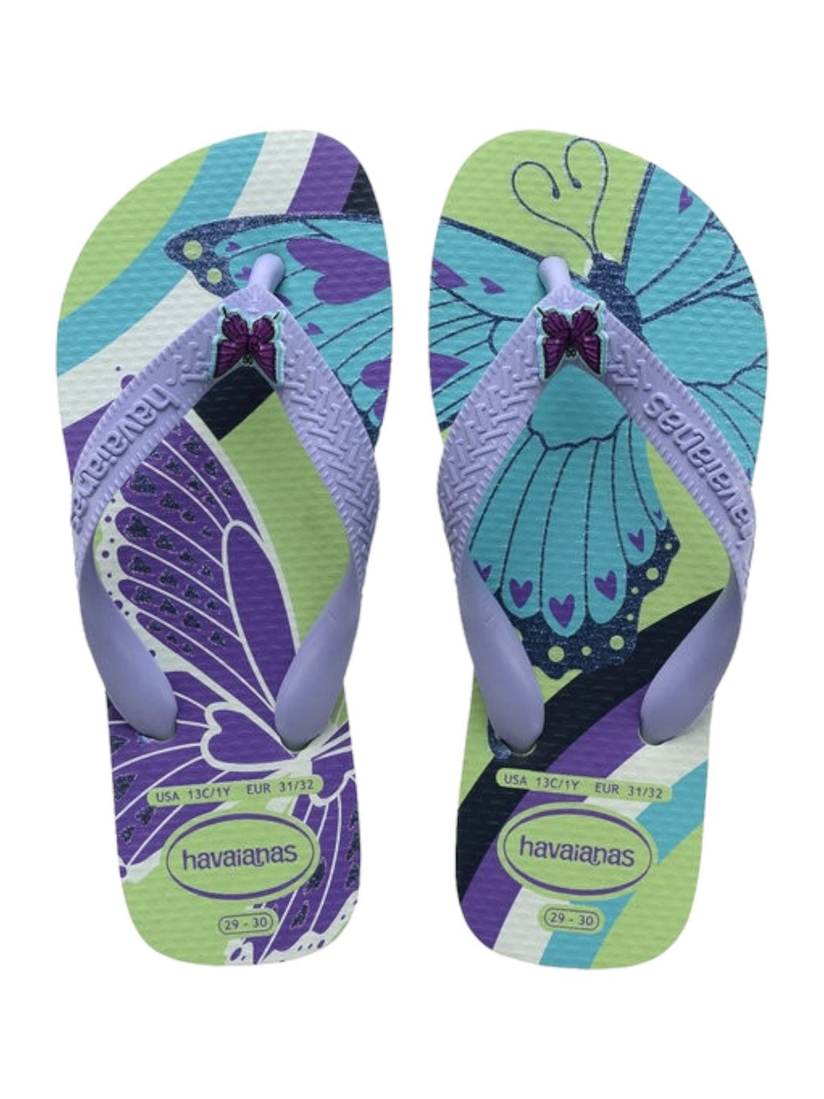 Havaianas toppons les filles et les filles Hav. Kids Fantasy 4103405.6197 alto