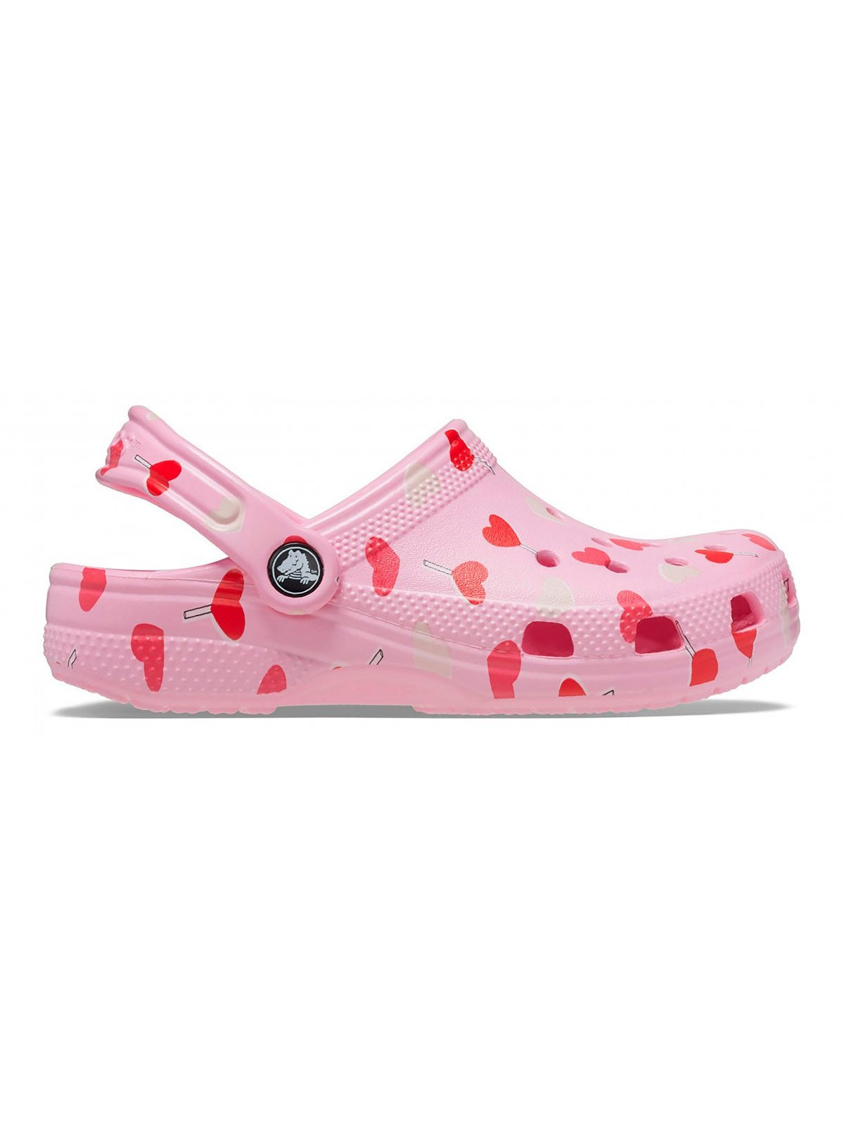 CROCS Pantoufle pour filles et garçons Classic VDay Clog T 209755 6SO Rose