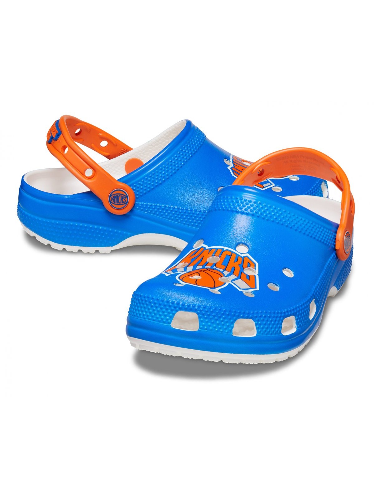 Crocs Ciabatta Men NBA New York Knicks CLS Clog 208862 100 White