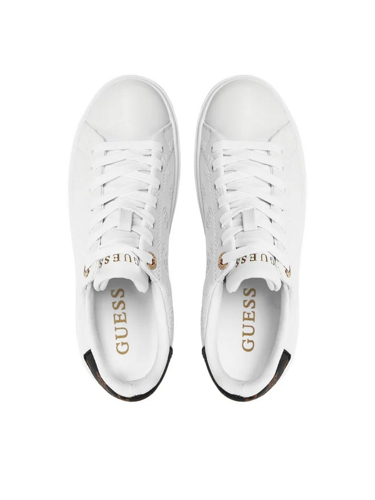 GUESS Sneaker Donna Denesa4 FLPDS4 FAL12 WHITE Bianco