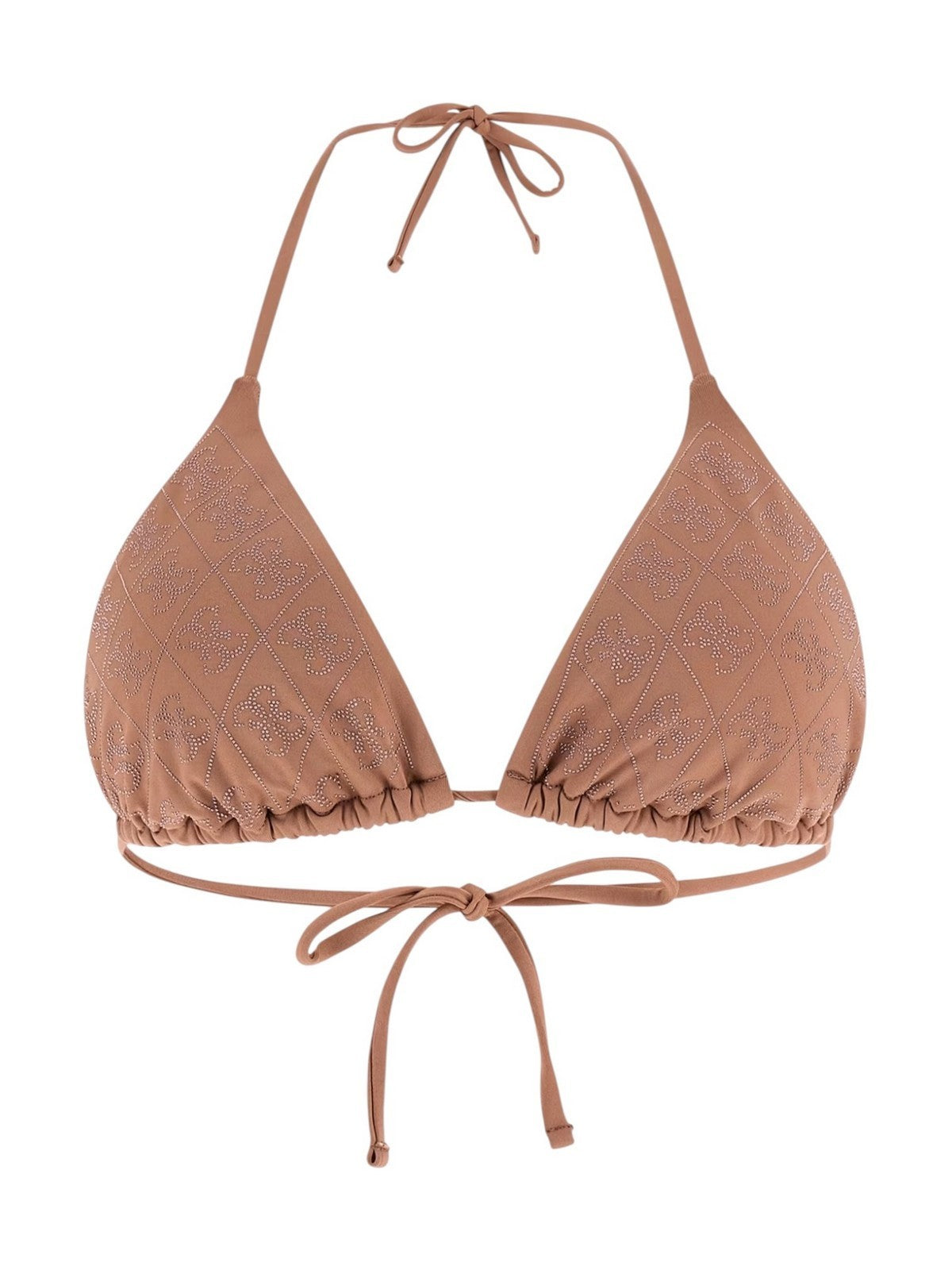 GUESS BEACHWEAR Costume da bagno Donna DIANE REM PADDING TRIANGLE BRA E6GJ24 KCUO2 G1FA MALT SYRUP gioboutiqueweb