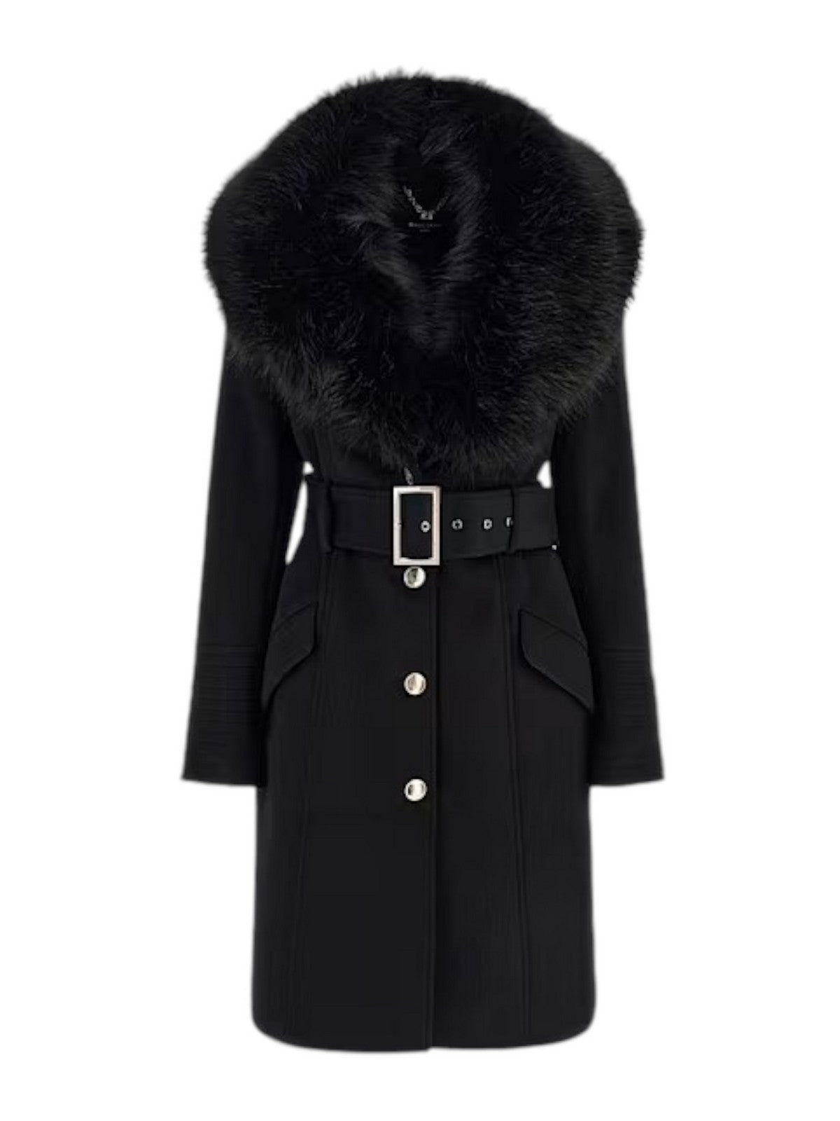 MARCIANO Cappotto Donna Loreta Coat 4BGL04 1799Z JBLK Nero gioboutiqueweb