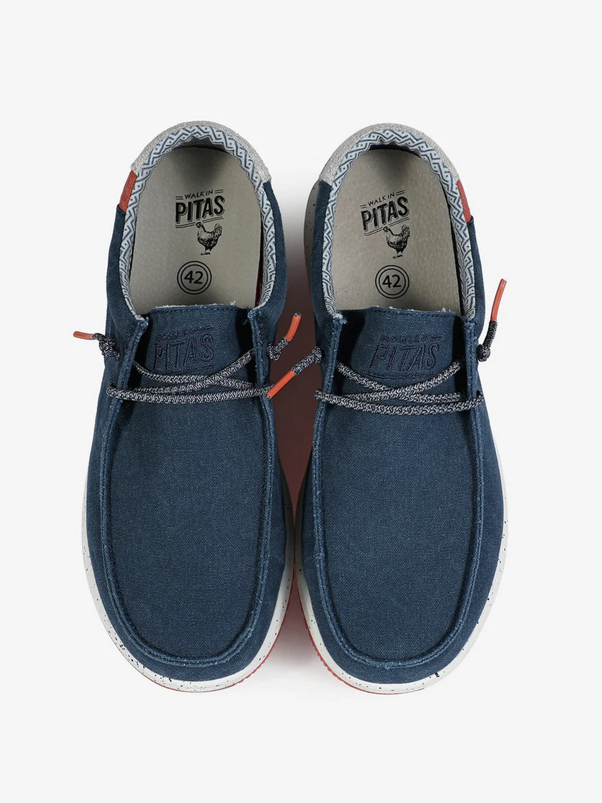 Pitas moccasino man nias marino blue