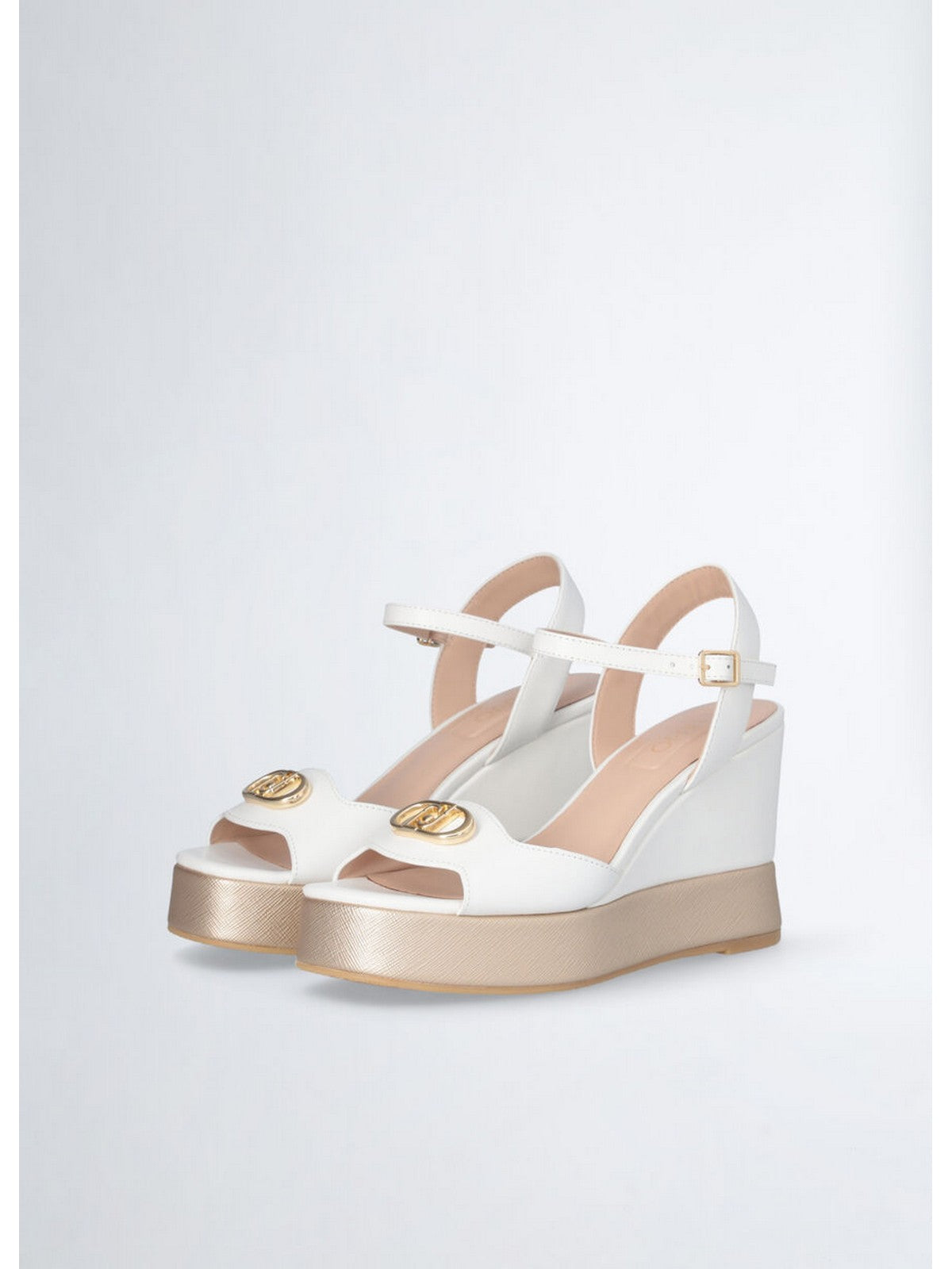 LIU JO Sandalo Donna KAREN 11 SA5117P0102 01065 CALF OFF WHITE gioboutiqueweb