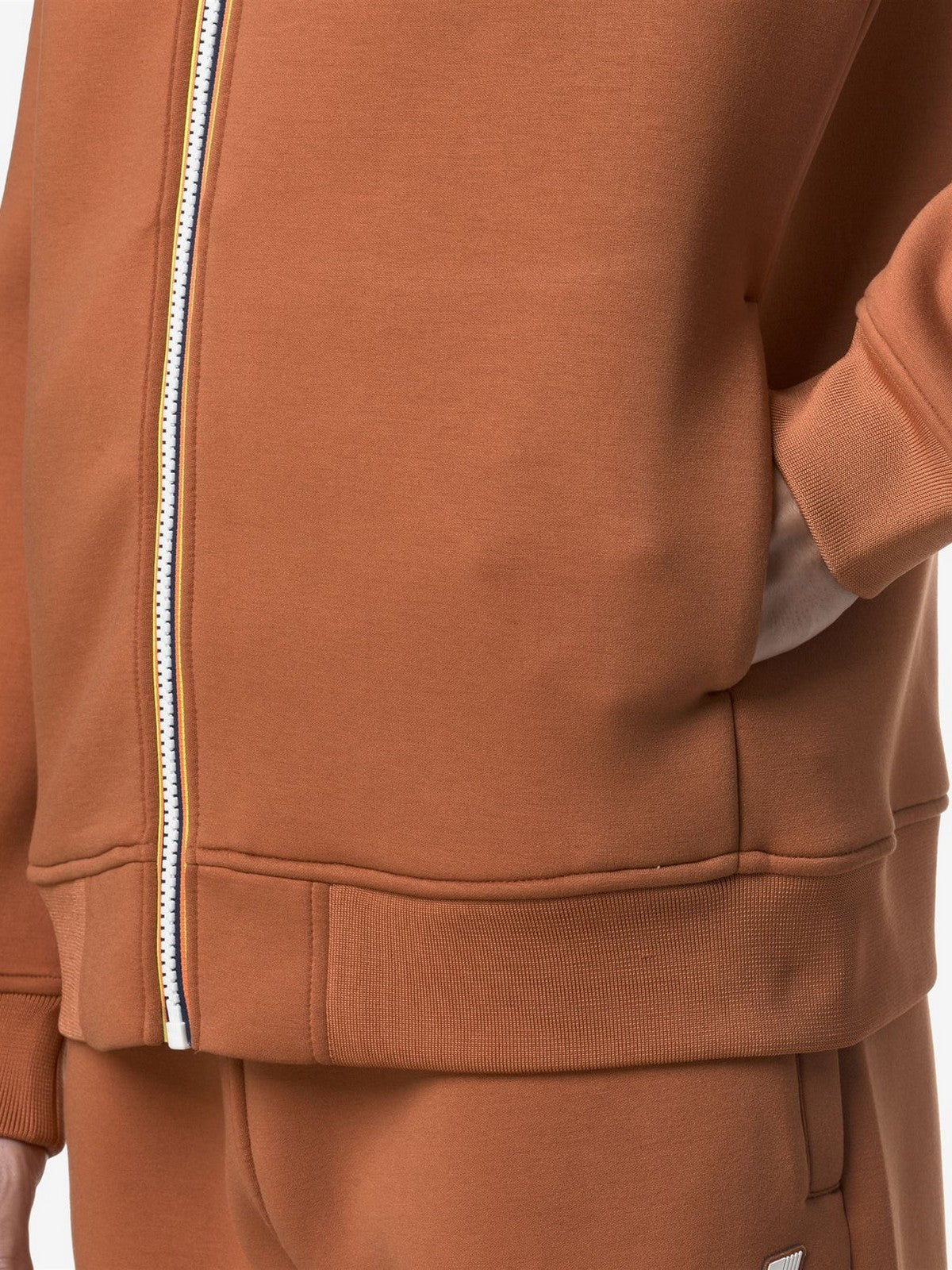 K-WAY Giubbino Uomo Rainer spacer K2141DW WGG Orange Adobe