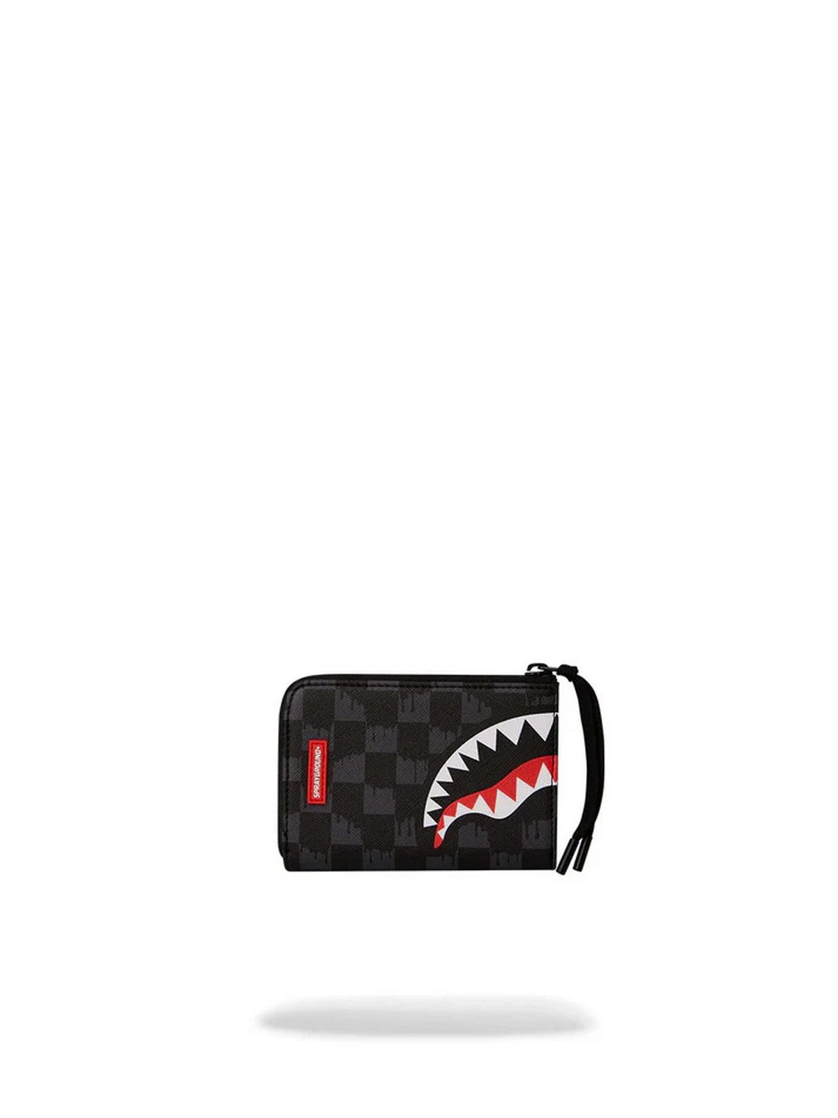 SPRAYGROUND Portafoglio Uomo DRIP CHECK SHARK WALLET 910W6575NSZ Nero