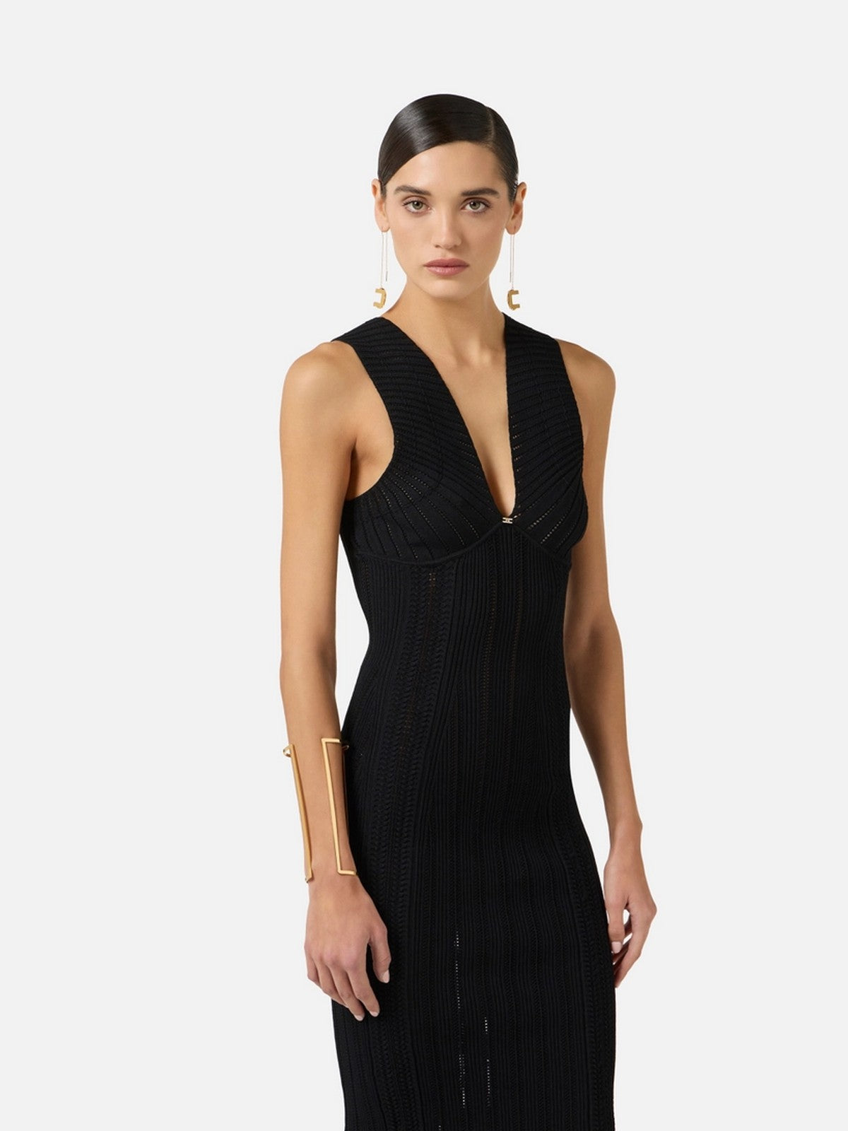 ELISABETTA FRANCHI Abito Donna  AM36B62E2 110 Nero