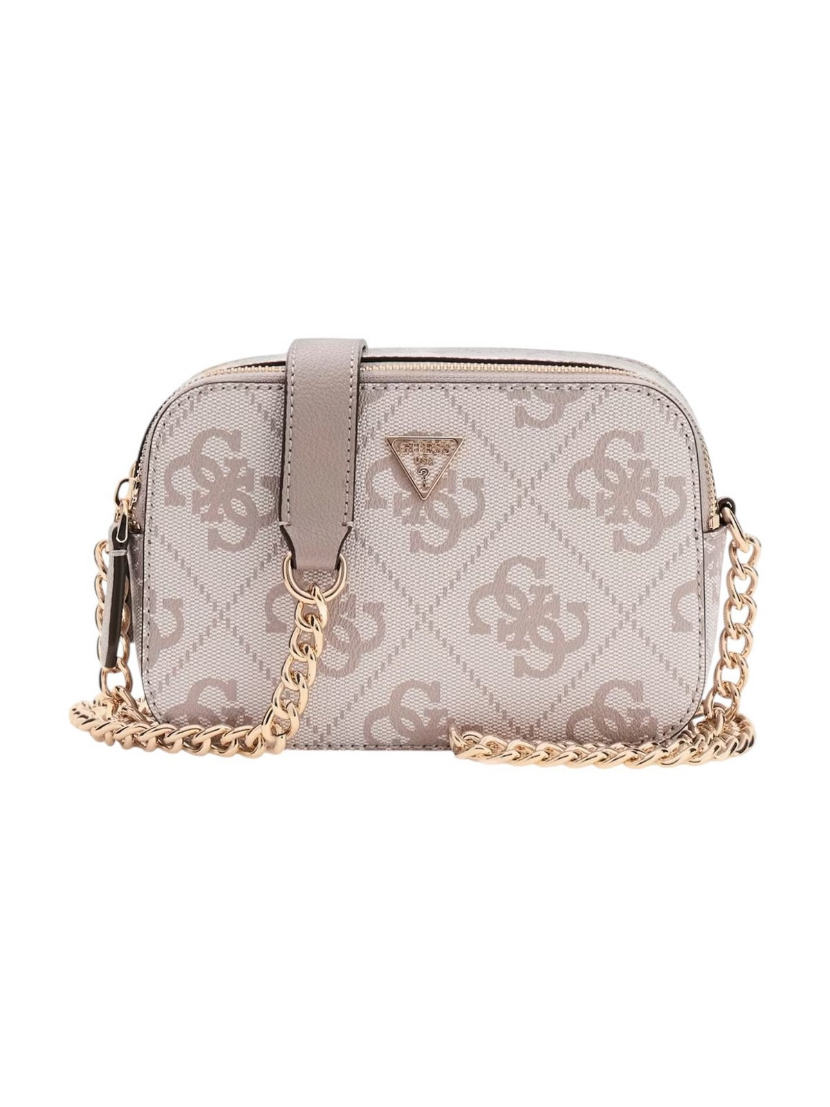 GUESS Borsa Donna NOELLE II CROSSBODY CAMERA HWSO96 72140 DKO DARK TAUPE LOGO