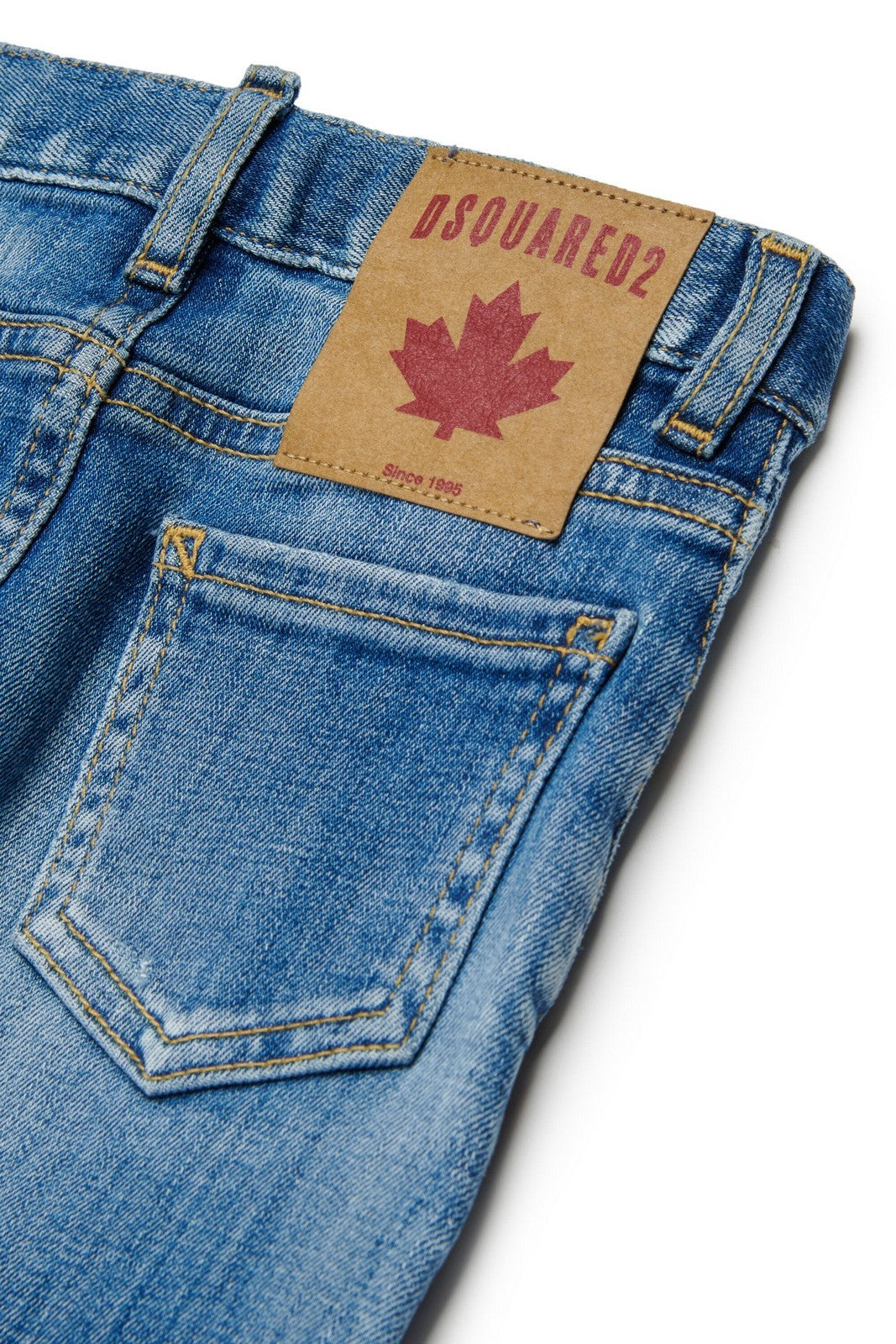 DSQUARED2 KIDS Jeans Unisex bambino  DQ01TC D0AFN DQ01 BLUE DENIM